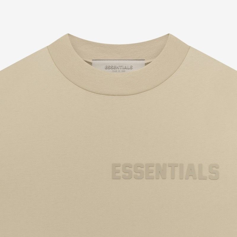 1665 - HÀNG CHÍNH HÃNG - ÁO THUN TEE ESSENTIAL FOG SS23 SAND TEE - *BE CÁT* - SEASON 23
