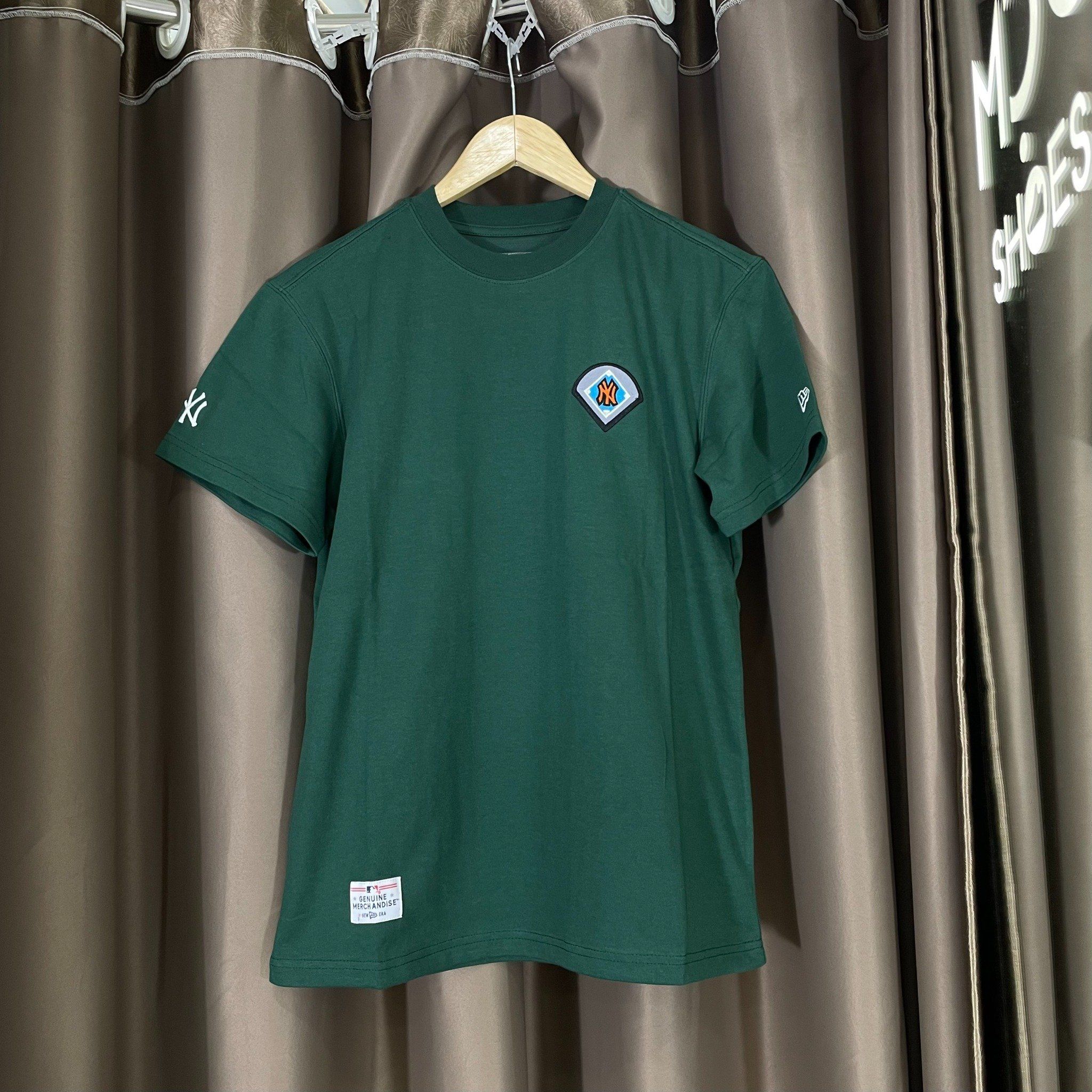 1634 - HÀNG CHÍNH HÃNG - ÁO THUN NEW ERA - NEW YORK YANKEES STRIKE OUTS / NY BOXING - GREEN - CODE: 13789168