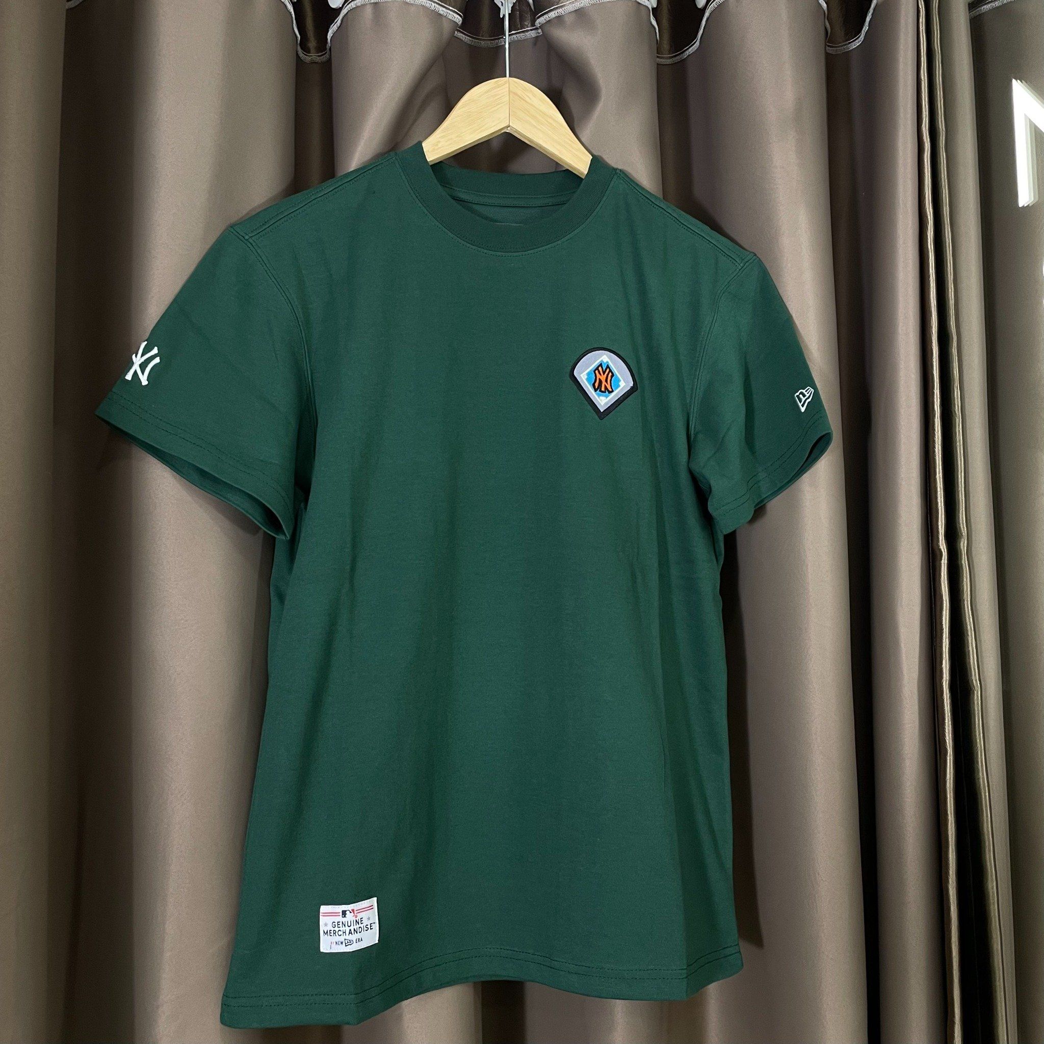 1634 - HÀNG CHÍNH HÃNG - ÁO THUN NEW ERA - NEW YORK YANKEES STRIKE OUTS / NY BOXING - GREEN - CODE: 13789168