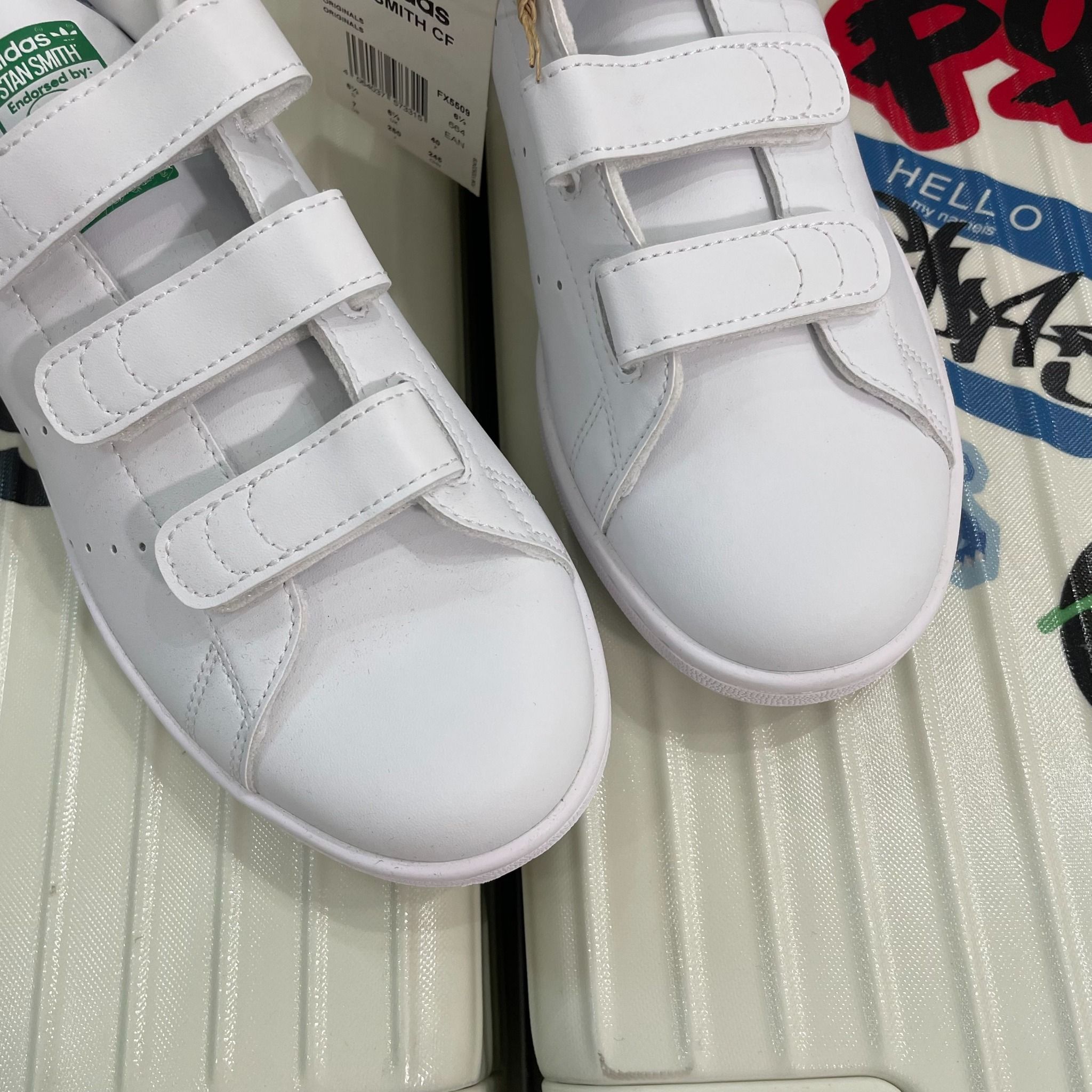 1682 - HÀNG CHÍNH HÃNG - GIÀY ADIDAS STANSMITH - WHITE GREEN - ' QUAI DÁN ' - CODE: FX5509