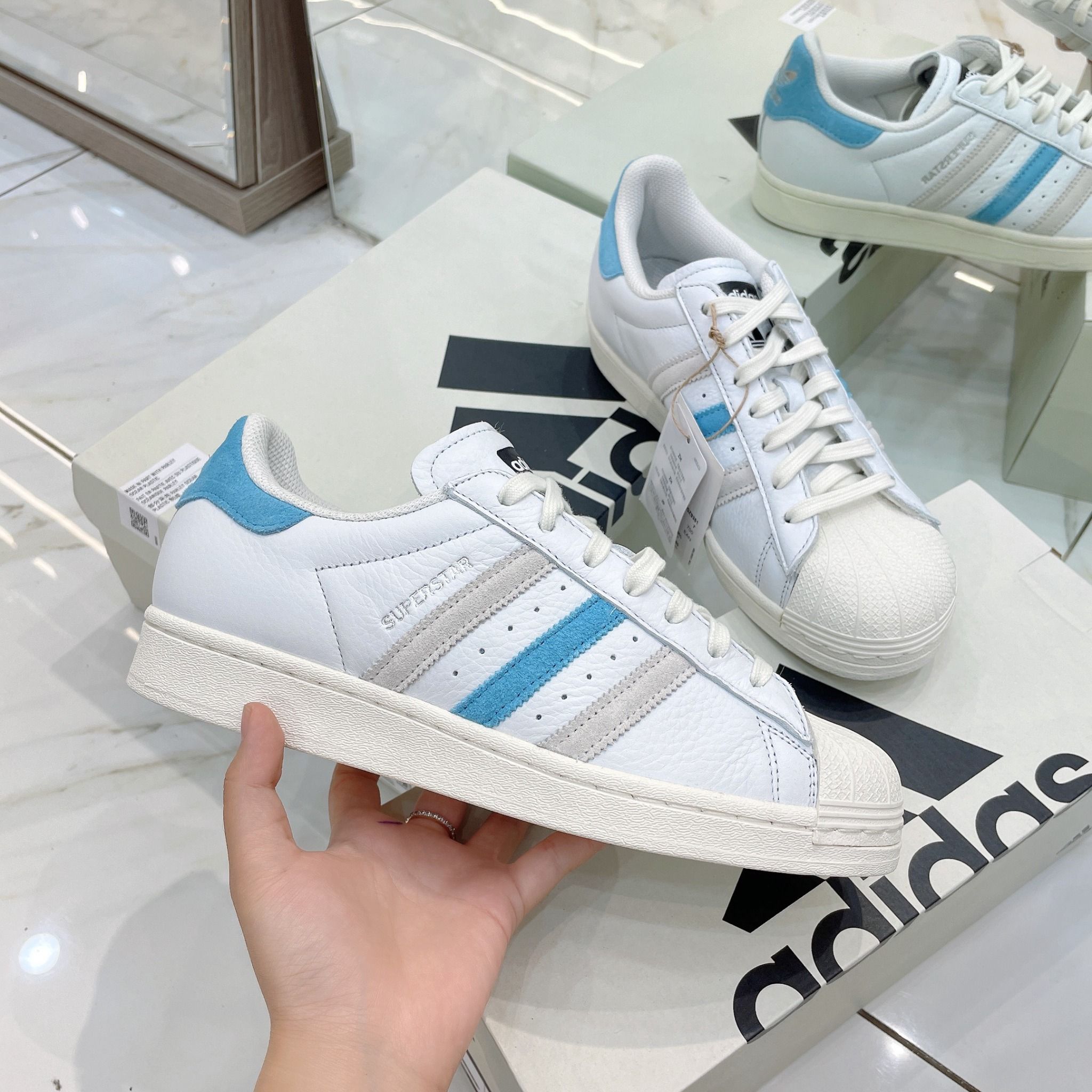 1685 - HÀNG CHÍNH HÃNG - GIÀY ADIDAS SUPERSTAR
