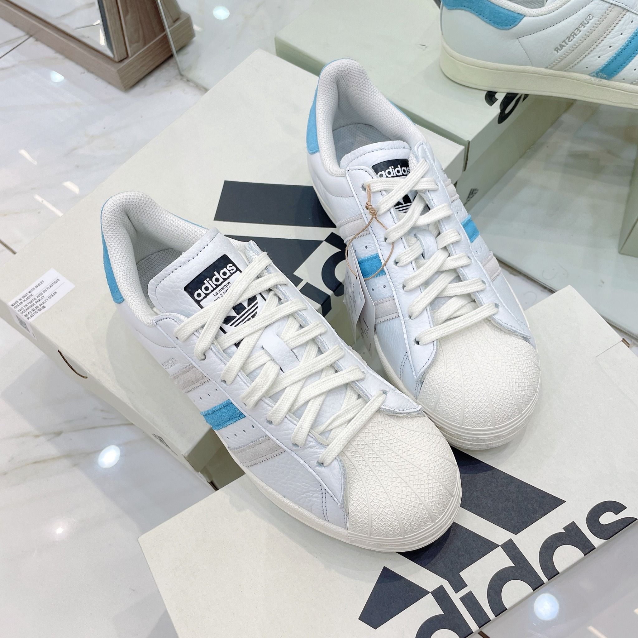1685 - HÀNG CHÍNH HÃNG - GIÀY ADIDAS SUPERSTAR