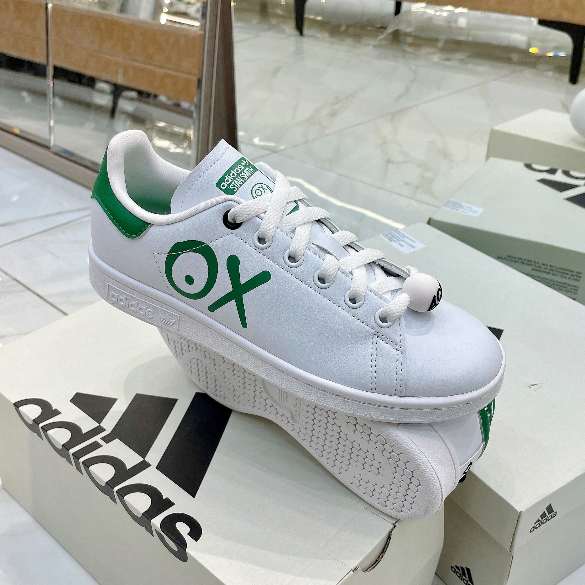 1686 - HÀNG CHÍNH HÃNG - GIÀY ADIDAS STANSMITH x ANDRÉ SARAIVA - CLOUD WHITE