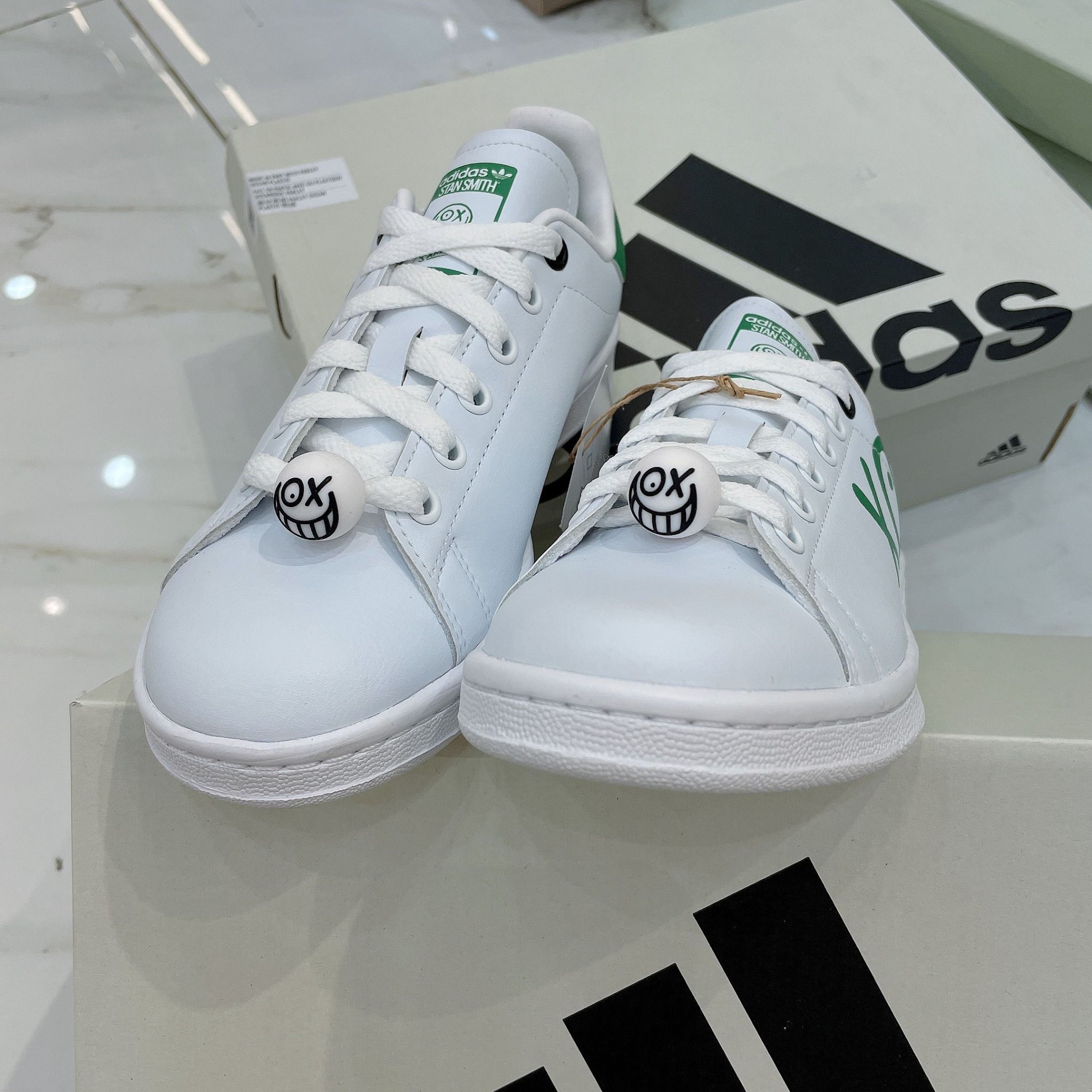 1686 - HÀNG CHÍNH HÃNG - GIÀY ADIDAS STANSMITH x ANDRÉ SARAIVA - CLOUD WHITE
