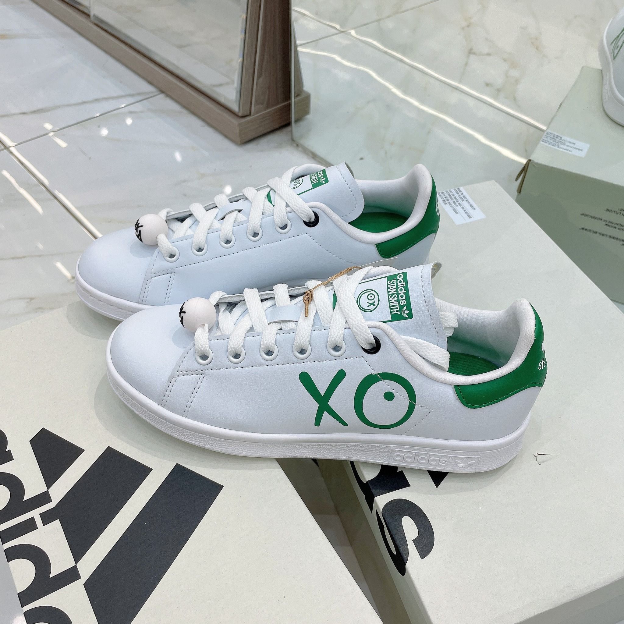 1686 - HÀNG CHÍNH HÃNG - GIÀY ADIDAS STANSMITH x ANDRÉ SARAIVA - CLOUD WHITE