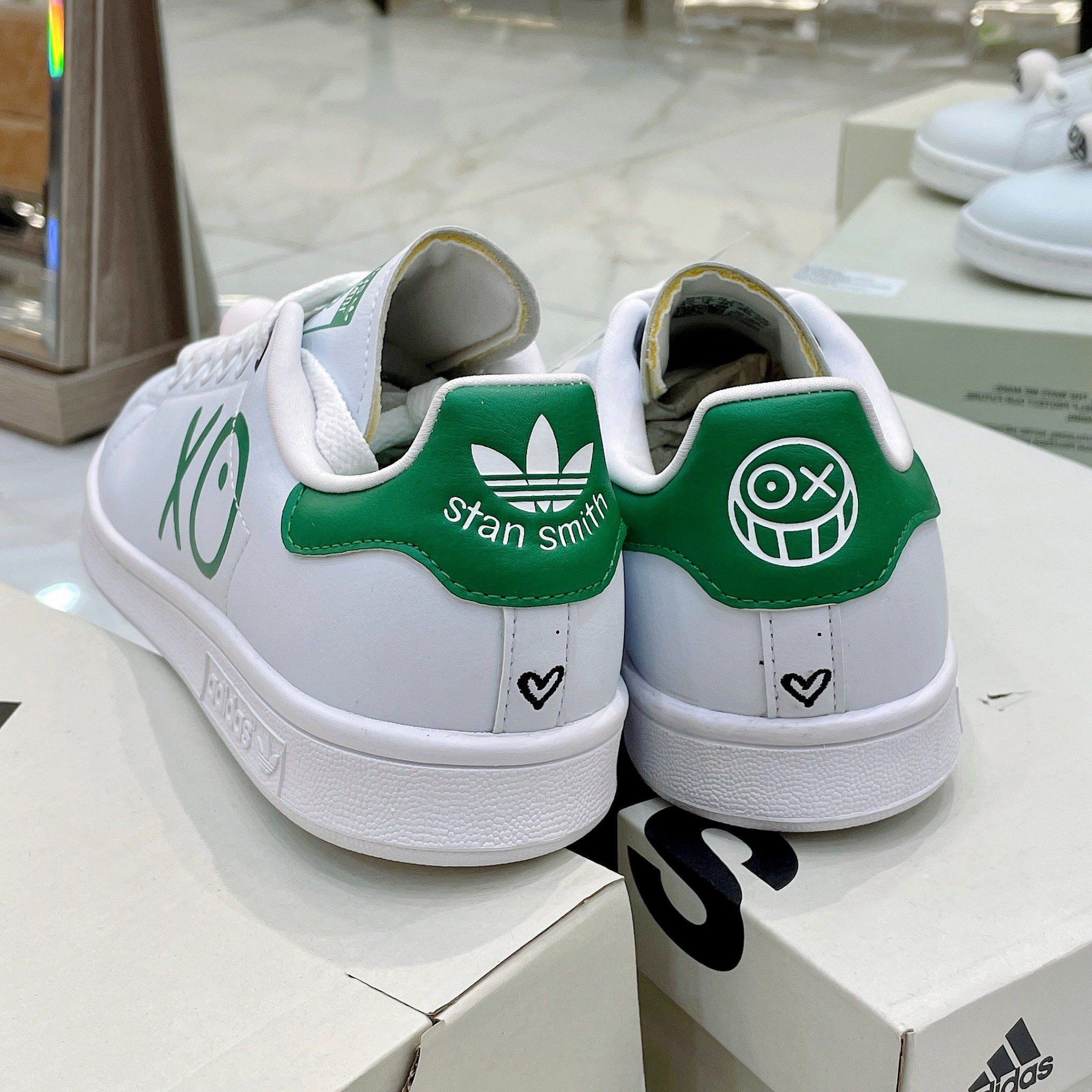 1686 - HÀNG CHÍNH HÃNG - GIÀY ADIDAS STANSMITH x ANDRÉ SARAIVA - CLOUD WHITE
