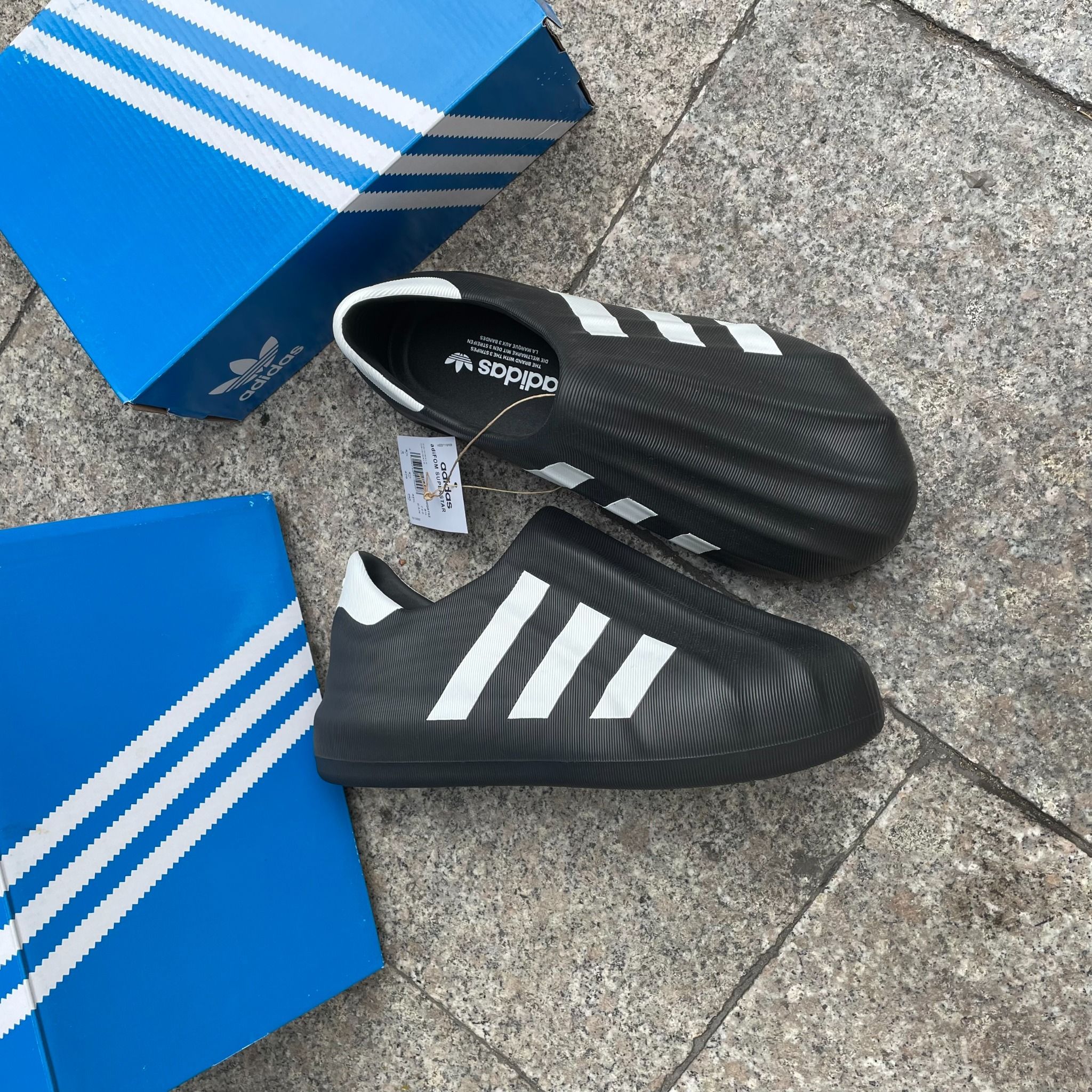 1691 - HÀNG CHÍNH HÃNG - GIÀY ADIDAS ADIFOM SUPERSTAR - CORE BLACK - CODE: HQ8752