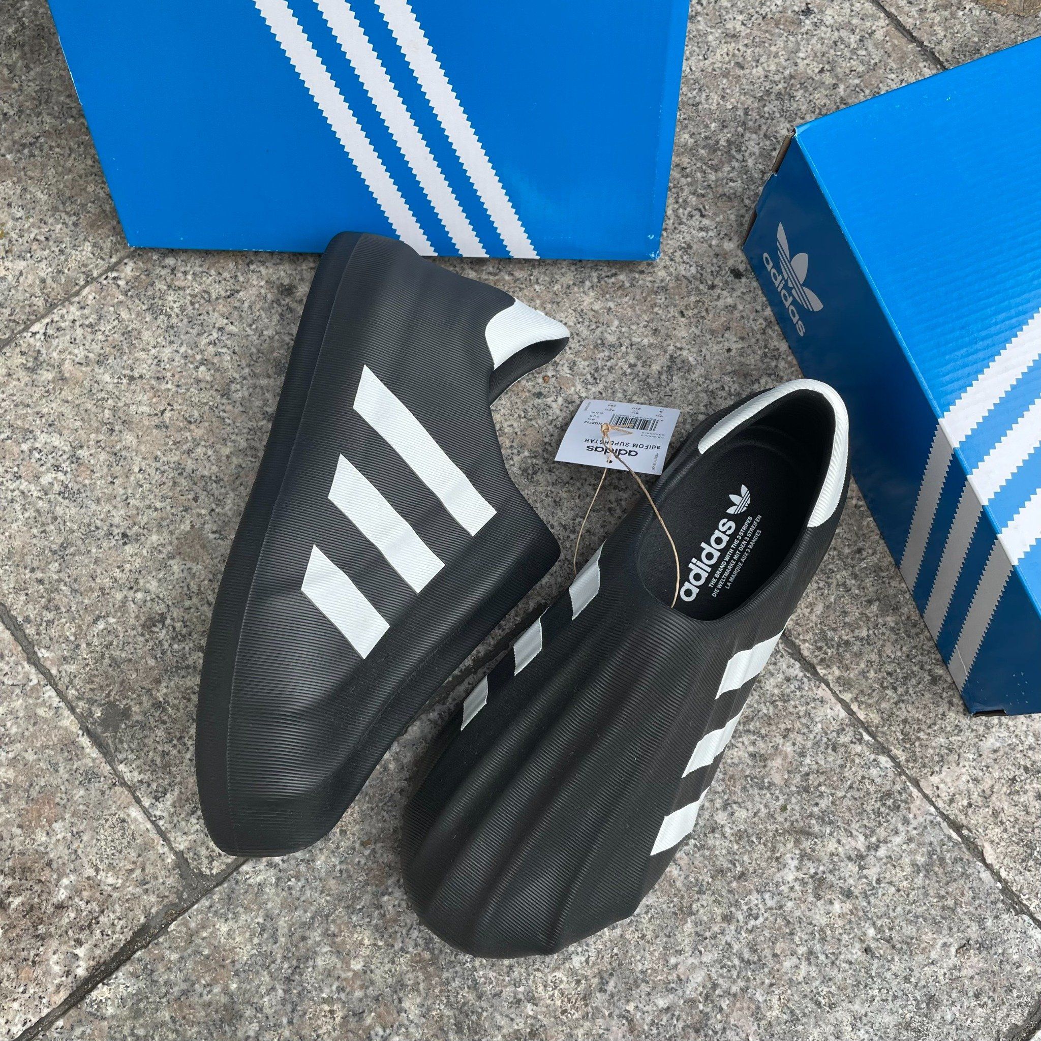 1691 - HÀNG CHÍNH HÃNG - GIÀY ADIDAS ADIFOM SUPERSTAR - CORE BLACK - CODE: HQ8752