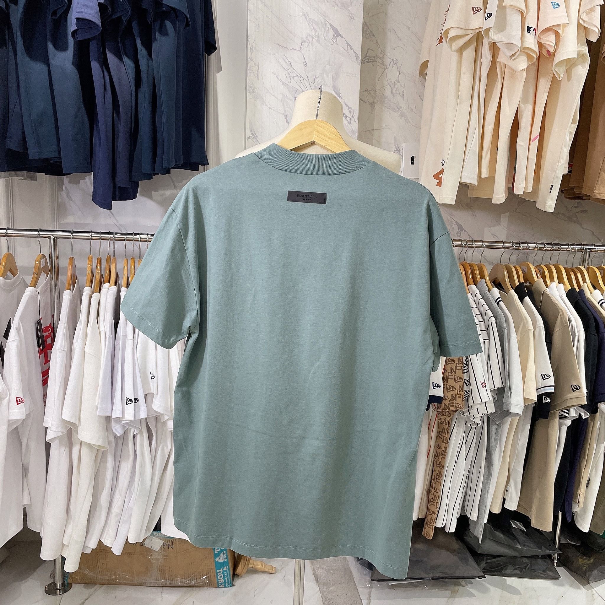 1664 - HÀNG CHÍNH HÃNG - ÁO THUN TEE ESSENTIAL FOG SS23 SYCAMORE TEE - *MINT* - SEASON 23