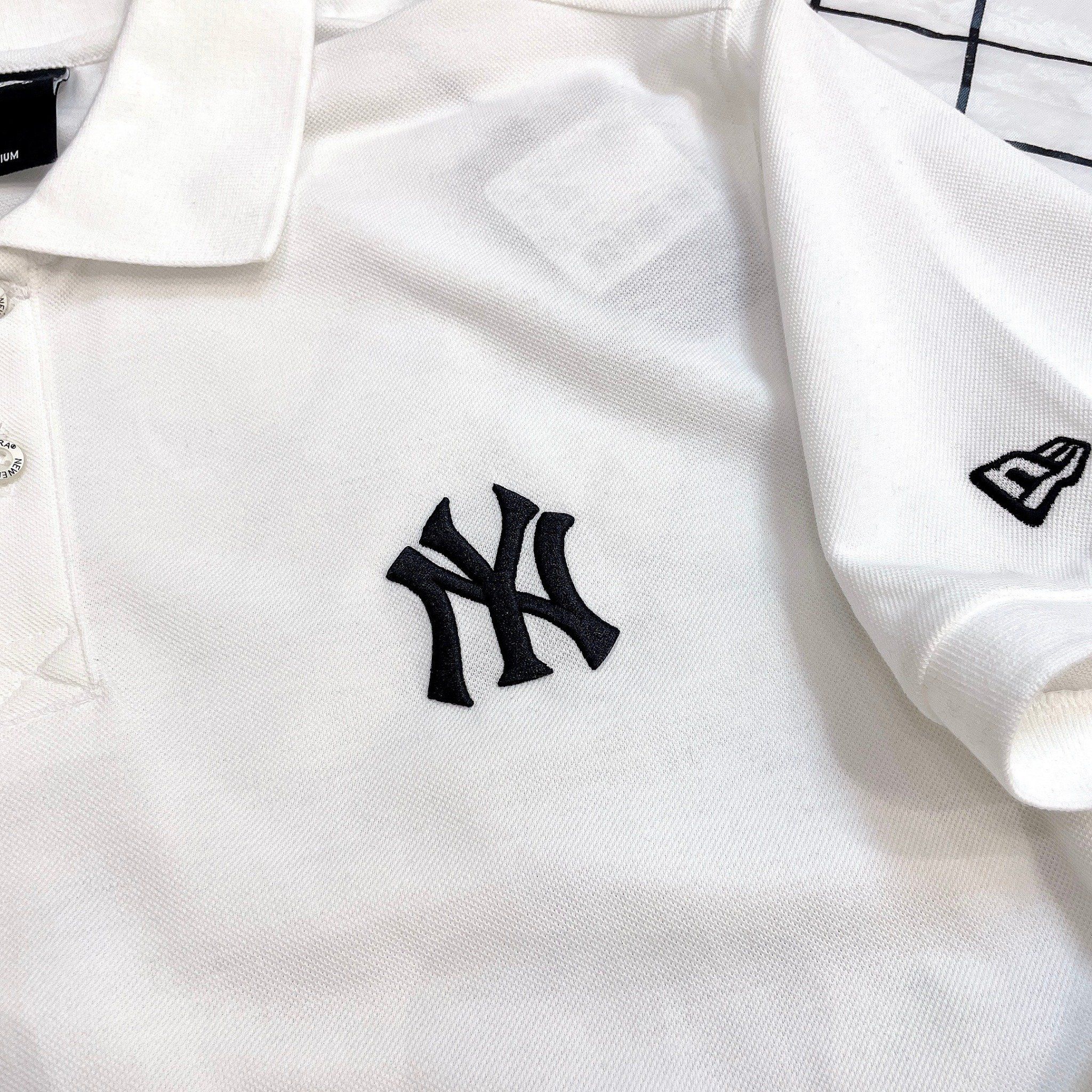 1705 - HÀNG CHÍNH HÃNG - ÁO THUN POLO NEW ERA - NY THÊU TRẮNG - CODE: 12848781