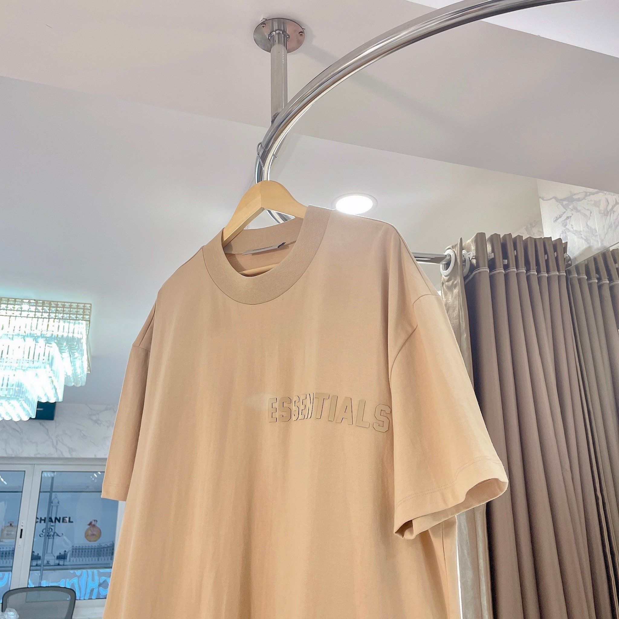 1665 - HÀNG CHÍNH HÃNG - ÁO THUN TEE ESSENTIAL FOG SS23 SAND TEE - *BE CÁT* - SEASON 23