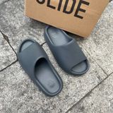  1696 - HÀNG CHÍNH HÃNG - DÉP YEEZY SLIDE GRANITE - XÁM ĐEN - CODE : ID4132 