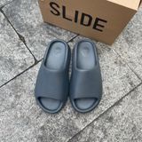  1696 - HÀNG CHÍNH HÃNG - DÉP YEEZY SLIDE GRANITE - XÁM ĐEN - CODE : ID4132 