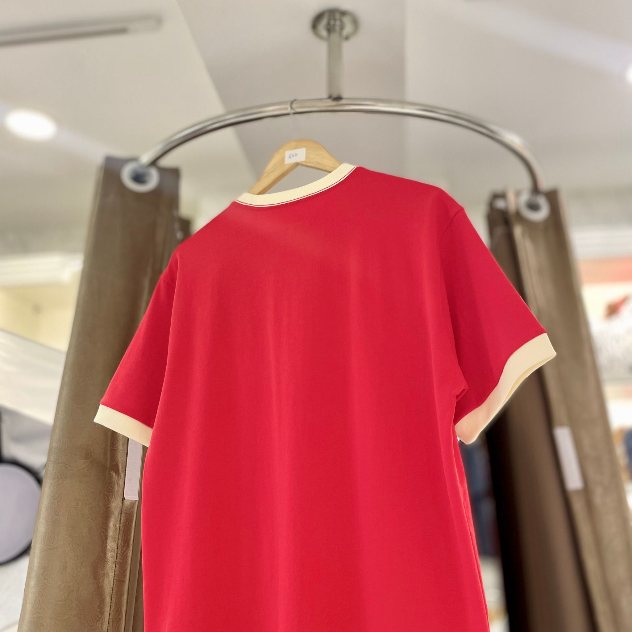 1710 - HÀNG CHÍNH HÃNG - ÁO THUN NEW ERA - NY BÔNG TRẮNG - ĐỎ - CODE: 13038749