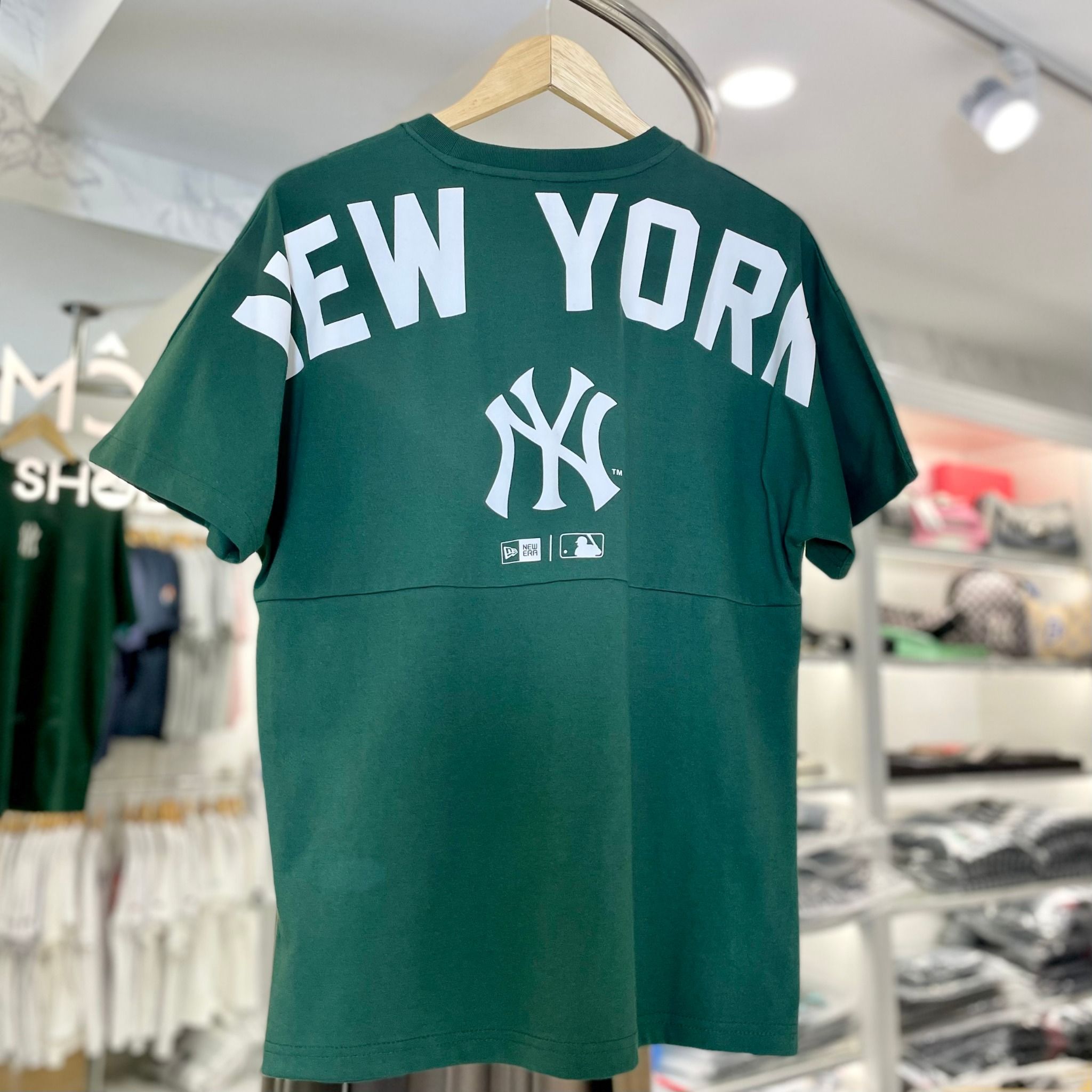  1688 - HÀNG CHÍNH HÃNG - ÁO THUN NEW ERA APPAREL - NY GREEN - CODE: 13516730 