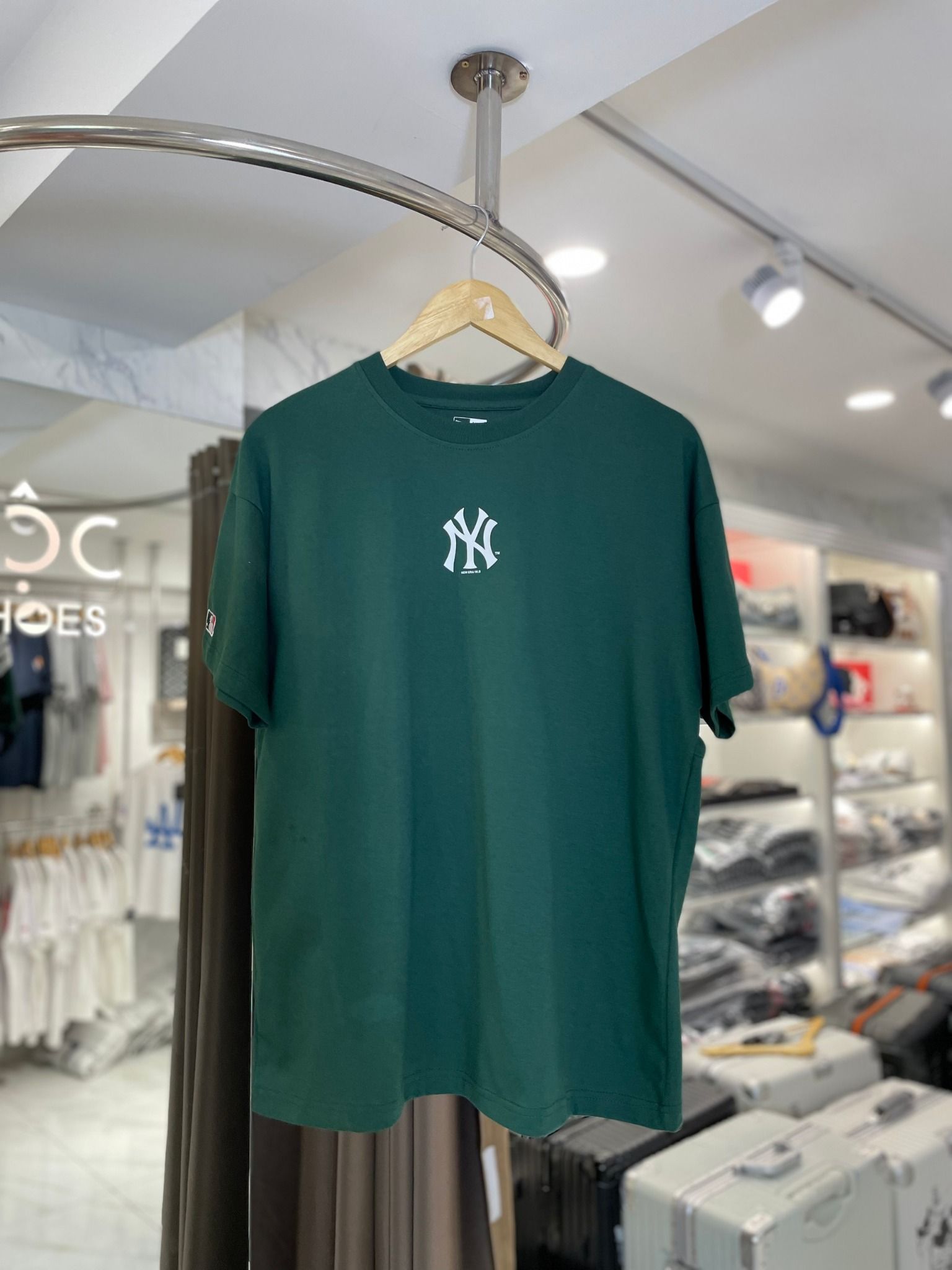  1688 - HÀNG CHÍNH HÃNG - ÁO THUN NEW ERA APPAREL - NY GREEN - CODE: 13516730 