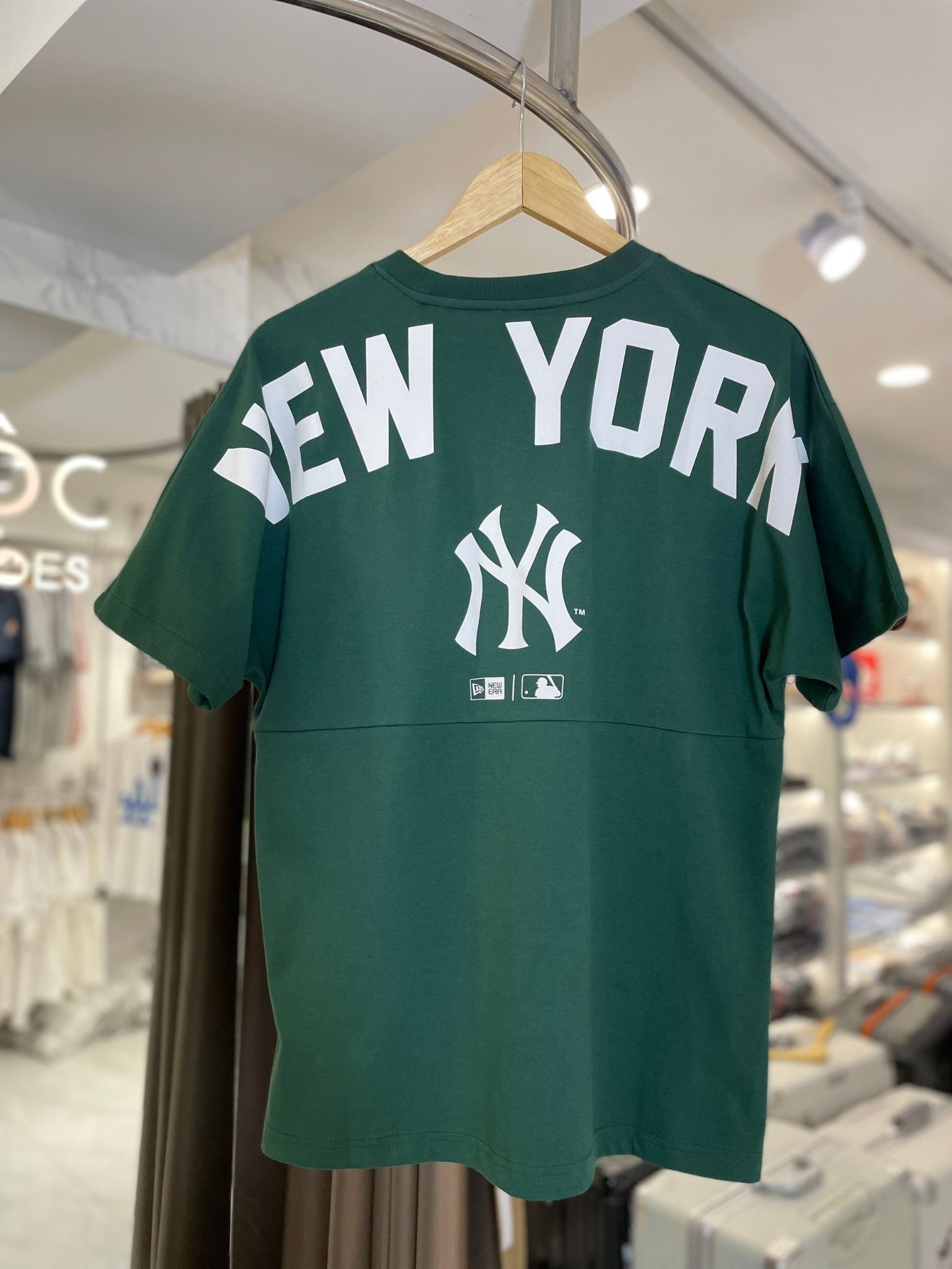 1688 - HÀNG CHÍNH HÃNG - ÁO THUN NEW ERA APPAREL - NY GREEN - CODE: 13516730