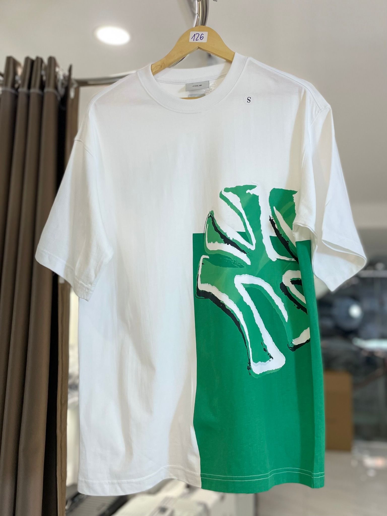 1709 - HÀNG CHÍNH HÃNG - ÁO THUN MLB - NY Pop Art Graphic- TRẮNG - CODE: 3ATSL0433
