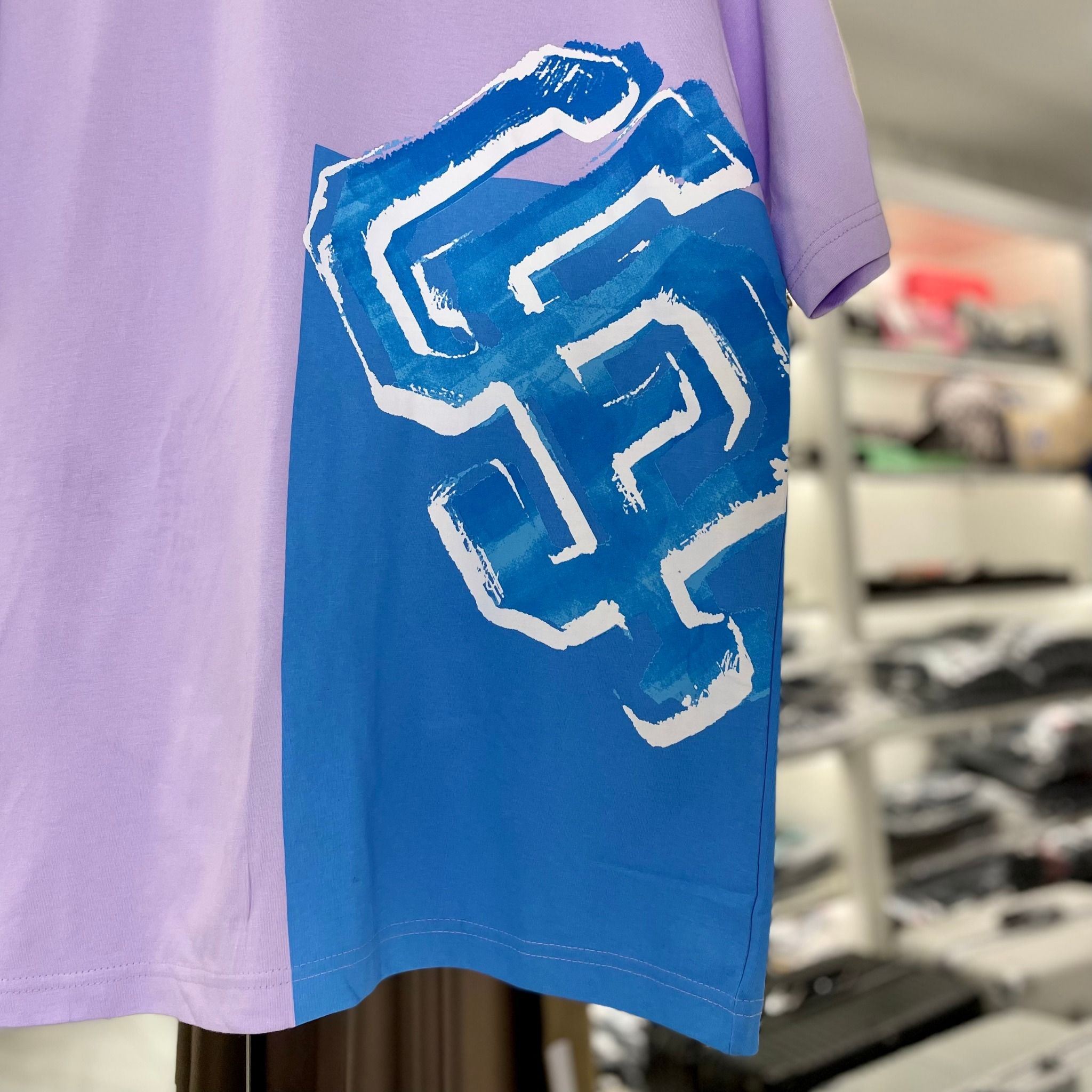 1711 - HÀNG CHÍNH HÃNG - ÁO THUN MLB - NY Pop Art Graphic - TÍM - CODE: 3ATSL0433
