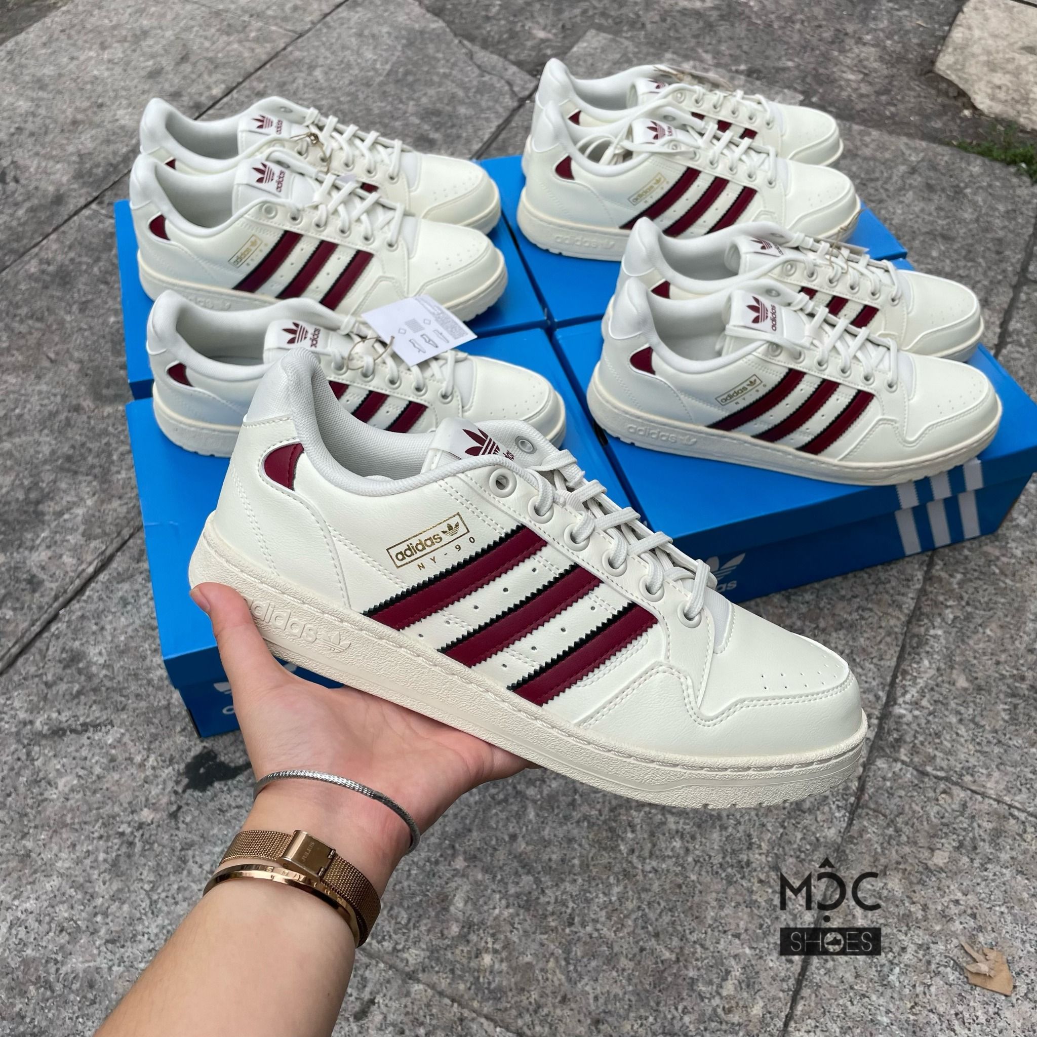 1719 - HÀNG CHÍNH HÃNG - GIÀY ADIDAS NY 90 STRIPES -