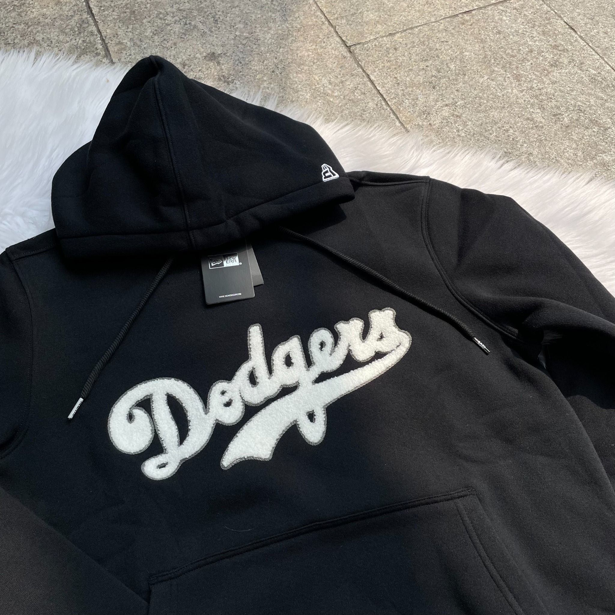 1720 - HÀNG CHÍNH HÃNG - ÁO HOODIE NEW ERA DODGERS BÔNG