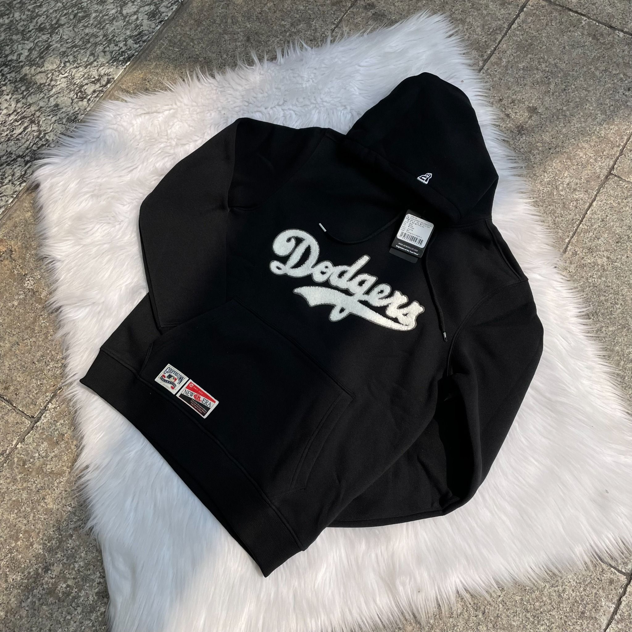 1720 - HÀNG CHÍNH HÃNG - ÁO HOODIE NEW ERA DODGERS BÔNG