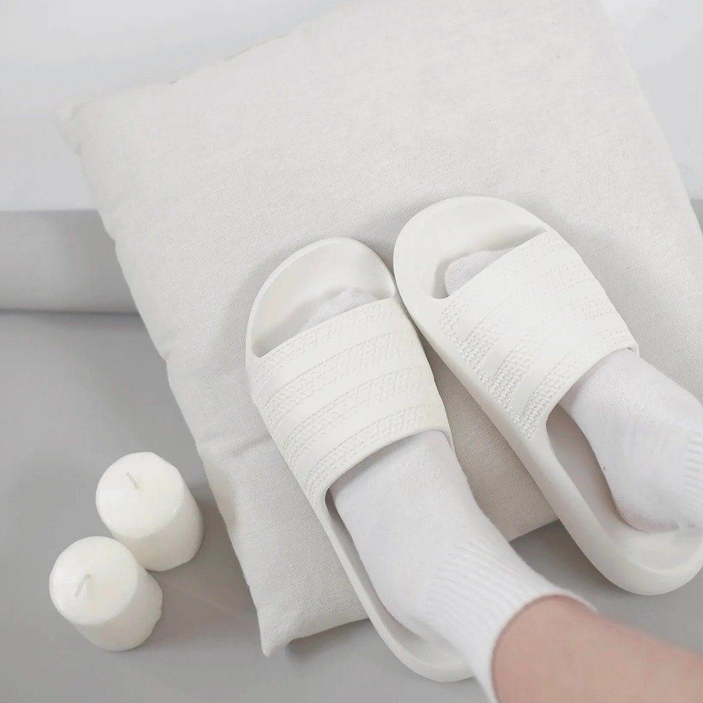 1615 - HÀNG CHÍNH HÃNG - DÉP ADIDAS ADILETTE AYOON W - TRẮNG - CODE: GV9536