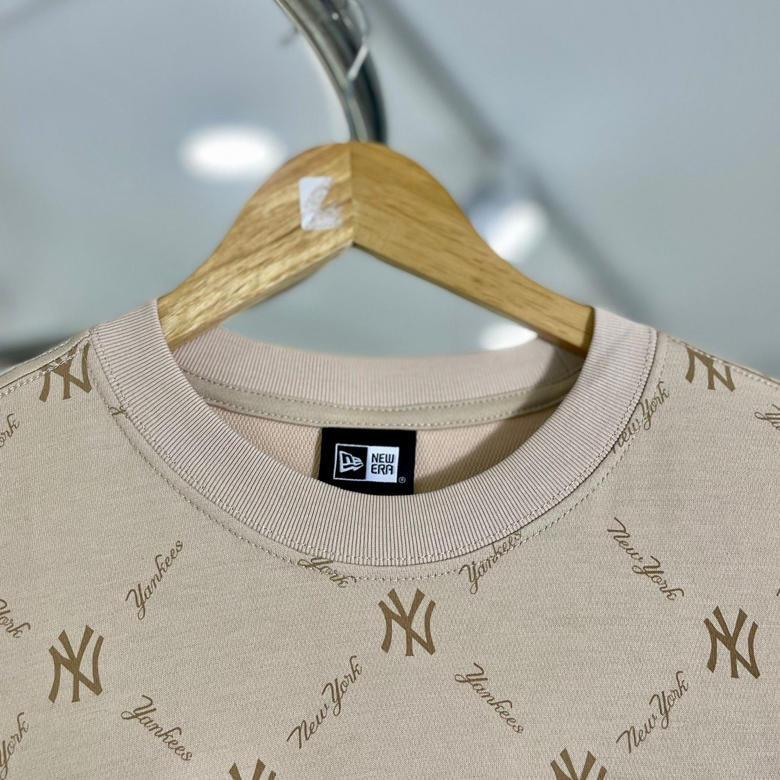 1728 - HÀNG CHÍNH HÃNG - ÁO THUN NEW ERA NY BÔNG MONO