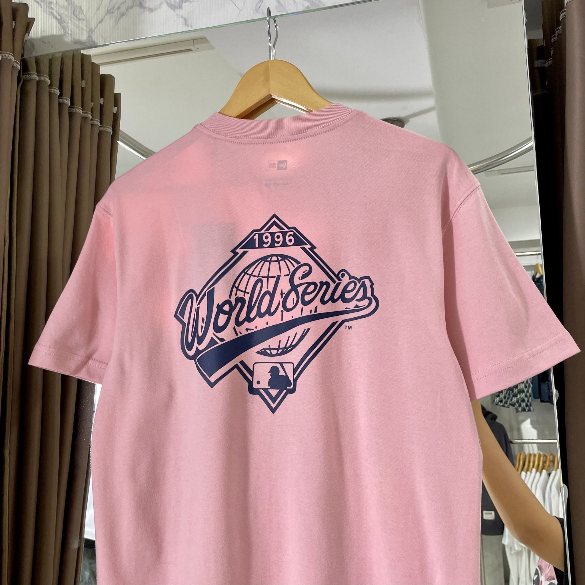 1723 - HÀNG CHÍNH HÃNG - ÁO THUN NEW ERA - WORLD SERIES NY