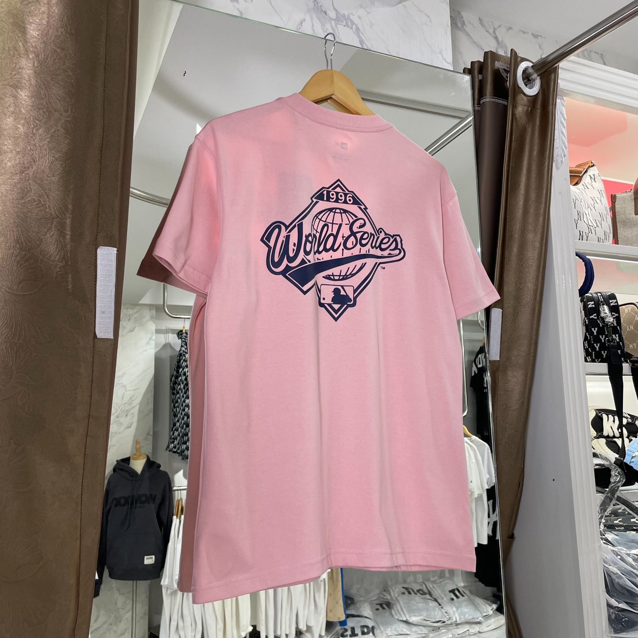 1723 - HÀNG CHÍNH HÃNG - ÁO THUN NEW ERA - WORLD SERIES NY
