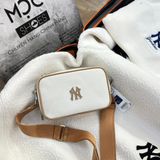  1992 - HÀNG CHÍNH HÃNG - Túi MLB Korea Monogram Jacquard Mini Cross Bag New York Yankees Cream - CODE: 3ACRS014N-50CRD 