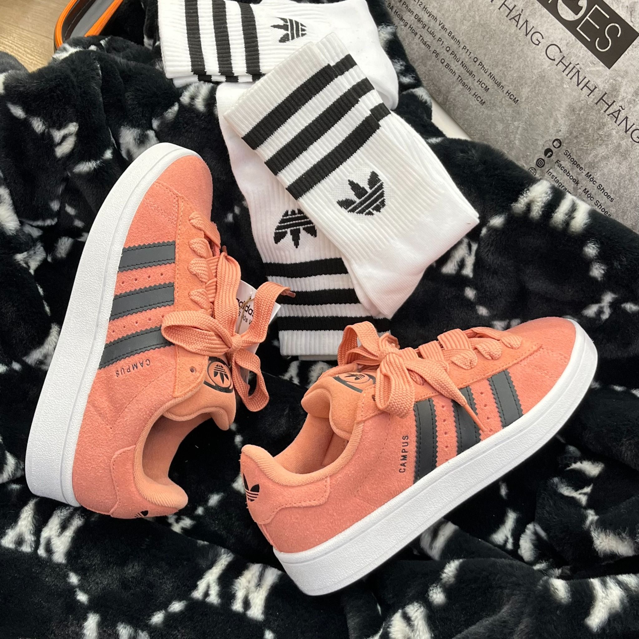 1990 - HÀNG CHÍNH HÃNG - GIÀY ADIDAS CAMPUS 00S - ‘Wonder Clay’ - CODE: ID7037
