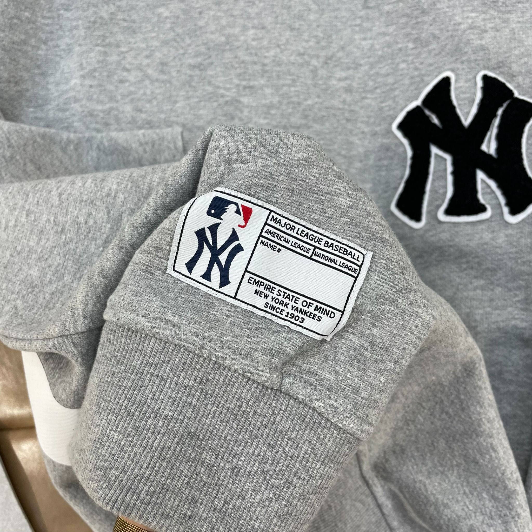 2019 - HÀNG CHÍNH HÃNG - ÁO SWEATER NEW ERA - NEW YORK YANKEES BIG LOGO