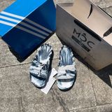  [SALE 750K] 1999  - HÀNG CHÍNH HÃNG - DÉP ADIDAS 22 - BẬC THANG *NAVY/GREY* LOANG 