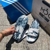  [SALE 750K] 1999  - HÀNG CHÍNH HÃNG - DÉP ADIDAS 22 - BẬC THANG *NAVY/GREY* LOANG 