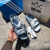  [SALE 750K] 1999  - HÀNG CHÍNH HÃNG - DÉP ADIDAS 22 - BẬC THANG *NAVY/GREY* LOANG 