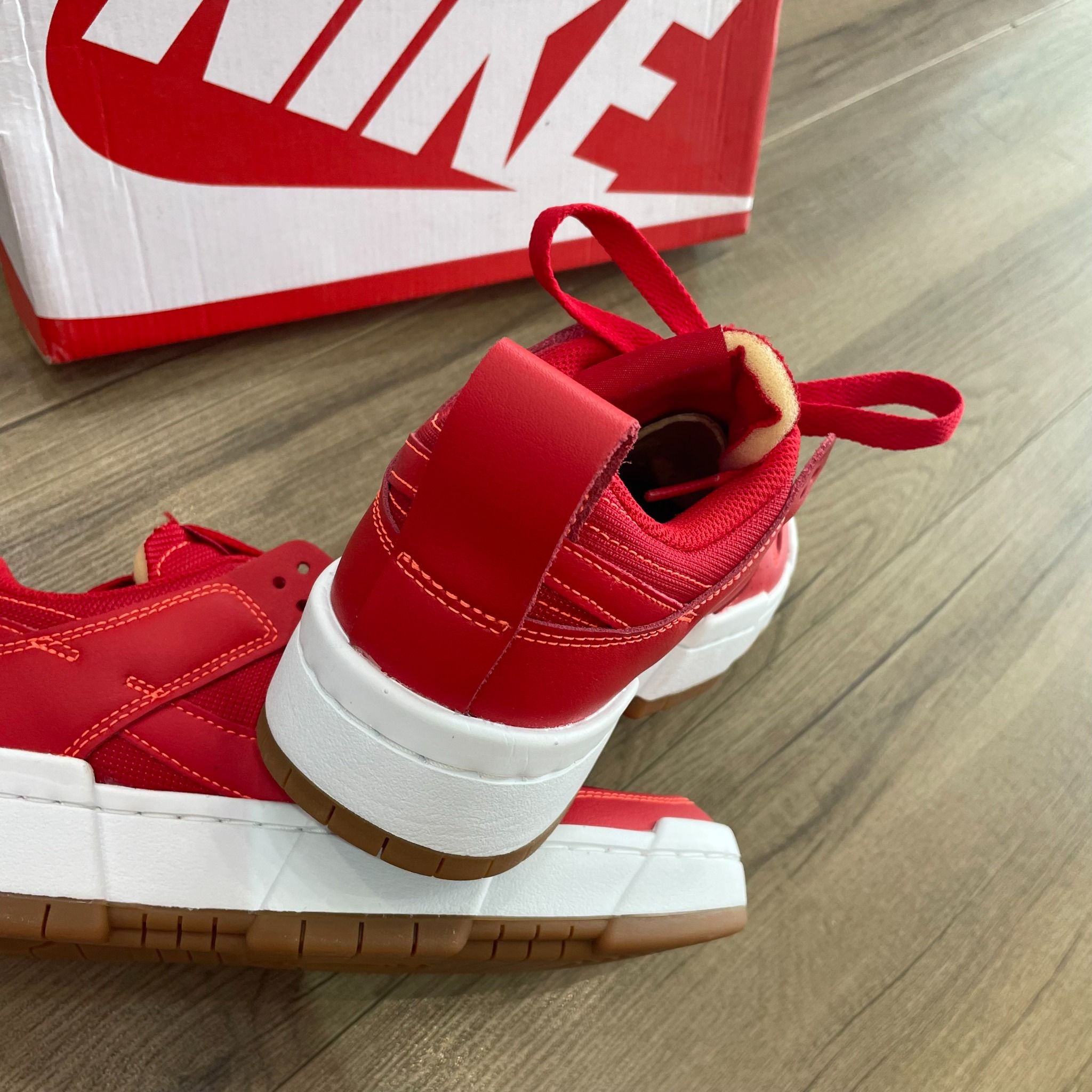 2035 - HÀNG CHÍNH HÃNG - Giày Nike Wmns Dunk Low Disrupt ‘Red Gum’ - CODE: CK6654-600
