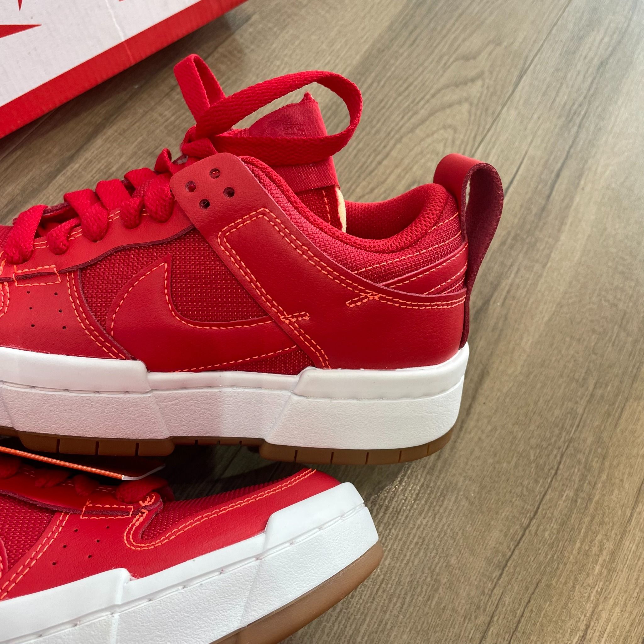 2035 - HÀNG CHÍNH HÃNG - Giày Nike Wmns Dunk Low Disrupt ‘Red Gum’ - CODE: CK6654-600