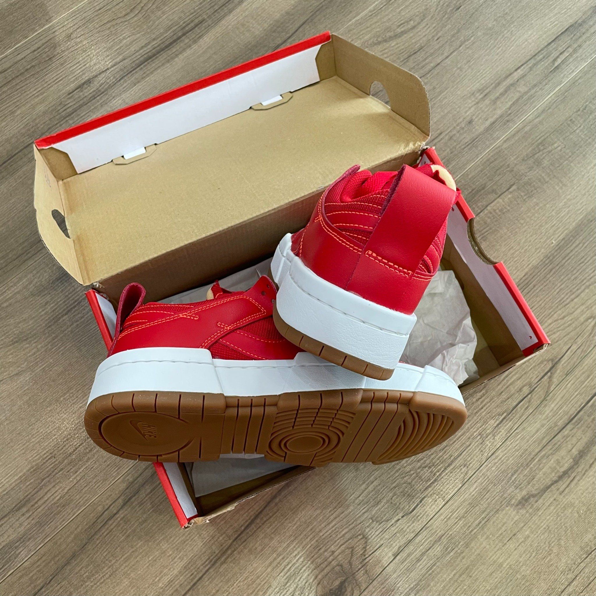 2035 - HÀNG CHÍNH HÃNG - Giày Nike Wmns Dunk Low Disrupt ‘Red Gum’ - CODE: CK6654-600