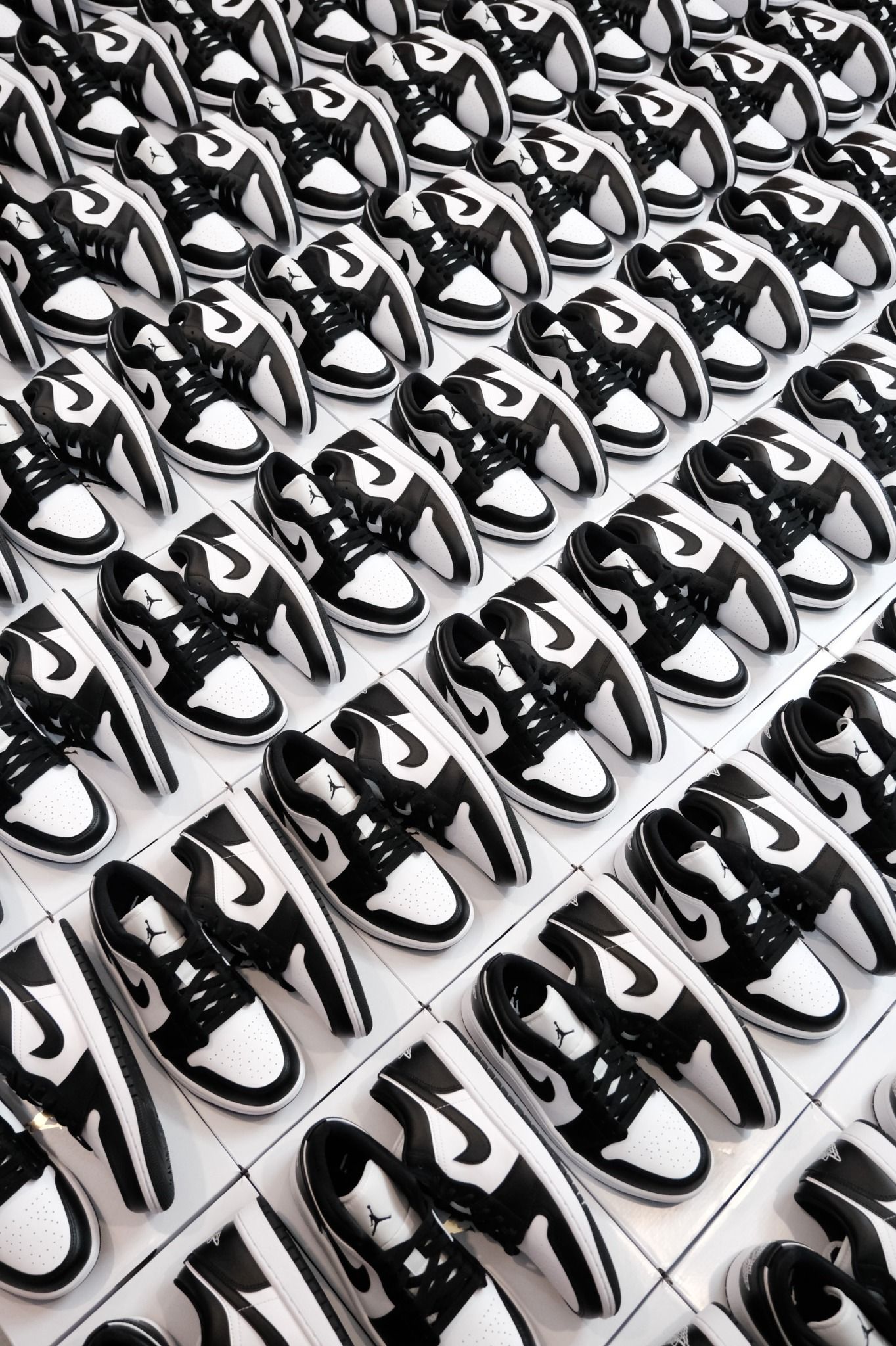 1490 - HÀNG CHÍNH HÃNG - GIÀY AIR JORDAN 1 LOW - PANDA - *TRĂNG / ĐEN* - CODE : DC0774-101