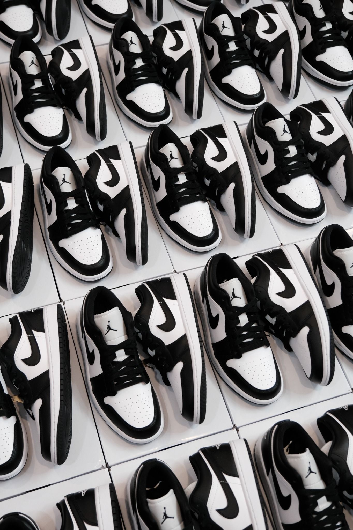 1490 - HÀNG CHÍNH HÃNG - GIÀY AIR JORDAN 1 LOW - PANDA - *TRĂNG / ĐEN* - CODE : DC0774-101