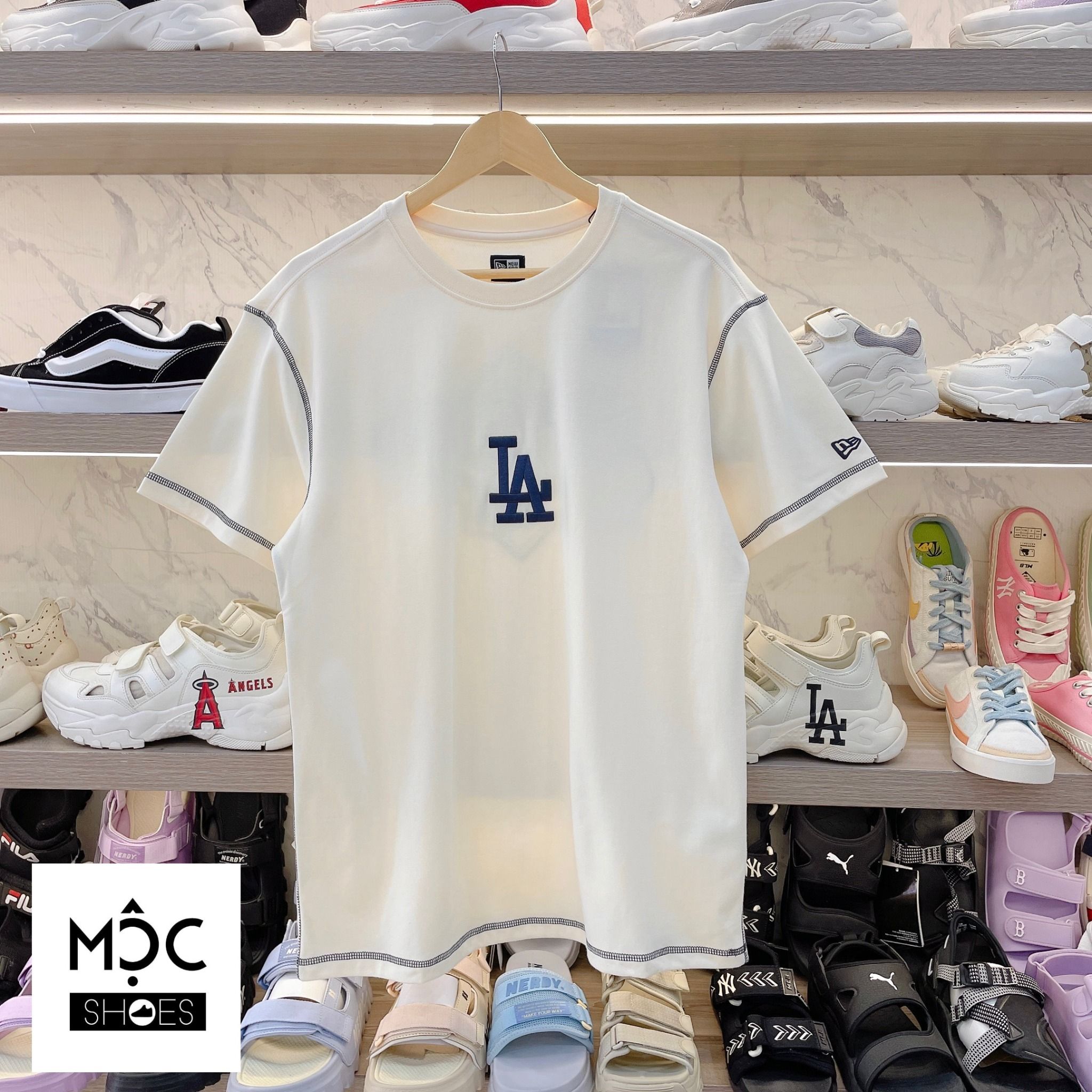 2089 - HÀNG CHÍNH HÃNG - ÁO NEW ERA - World Series Viền Trắng - Kem Be - CODE: 14187467