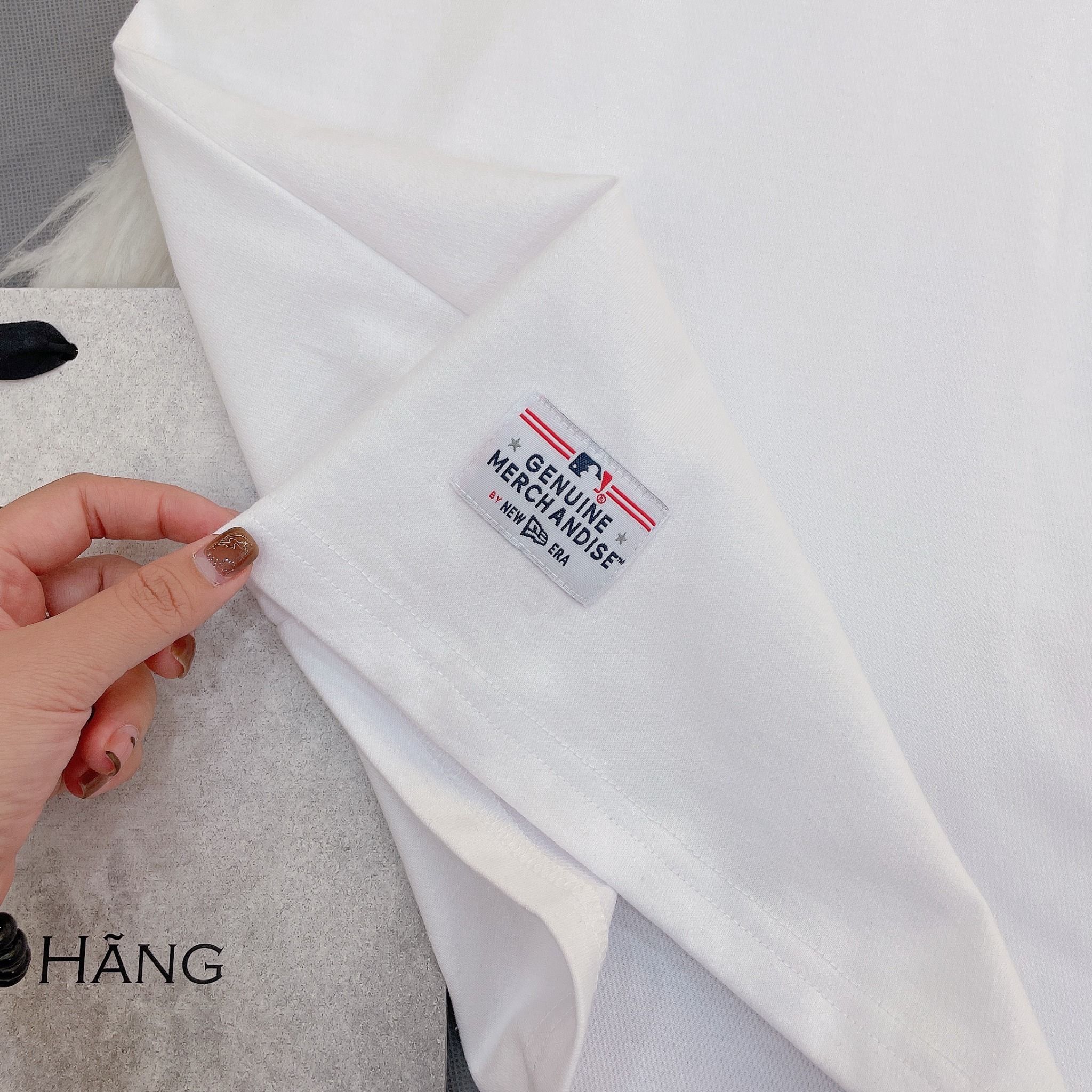  2076 - HÀNG CHÍNH HÃNG - ÁO THUN NEW ERA  - LA HOME CHEERING - WHITE - CODE: 14179168 