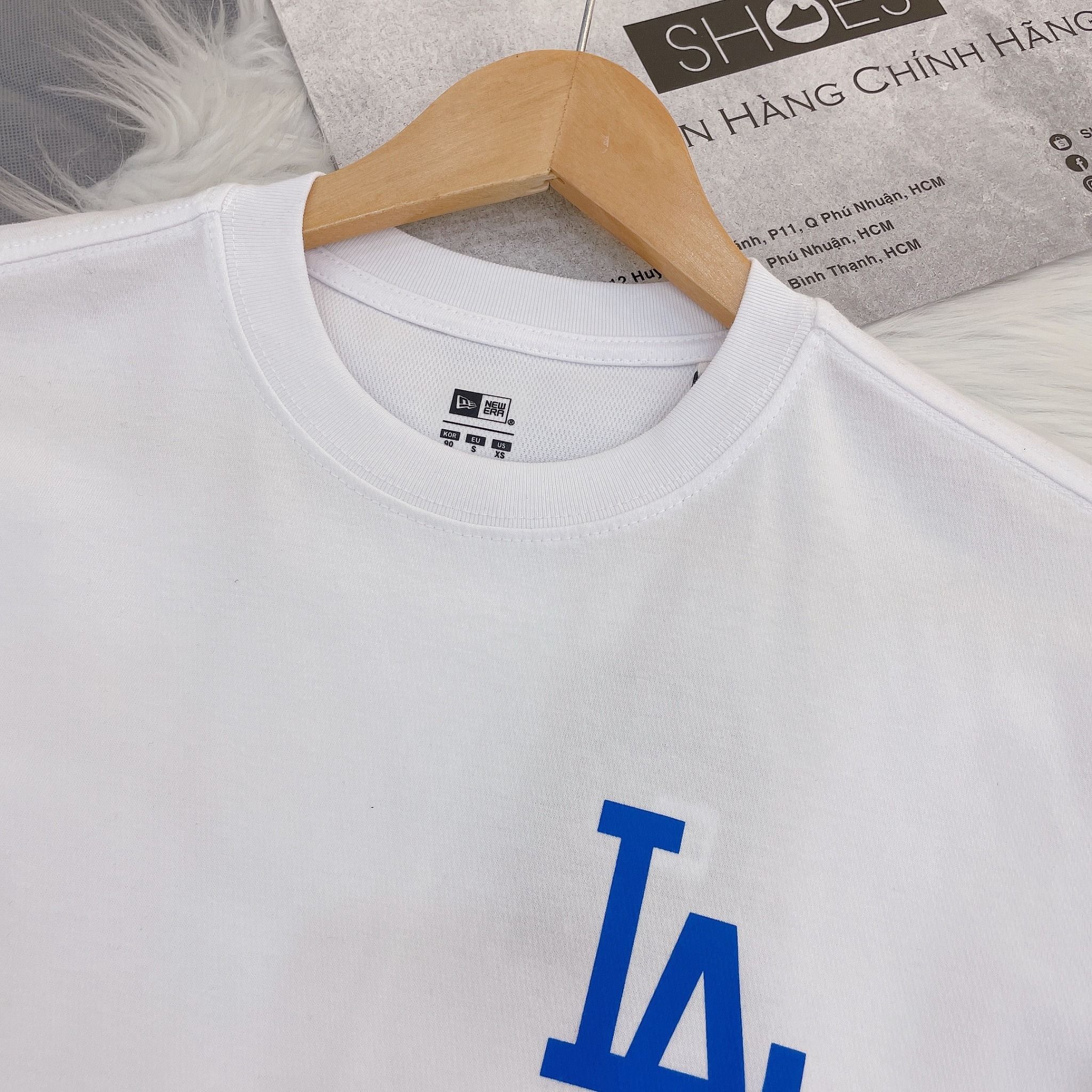 2076 - HÀNG CHÍNH HÃNG - ÁO THUN NEW ERA - LA HOME CHEERING - WHITE - CODE: 14179168