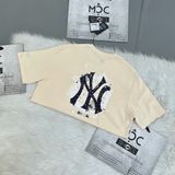  2090 - HÀNG CHÍNH HÃNG - ÁO THUN NEW ERA  - NY VẨY SƠN - PAINTED T-SHIRT PEARLED IVORY SS24 - TRẮNG- CODE: 14179143 