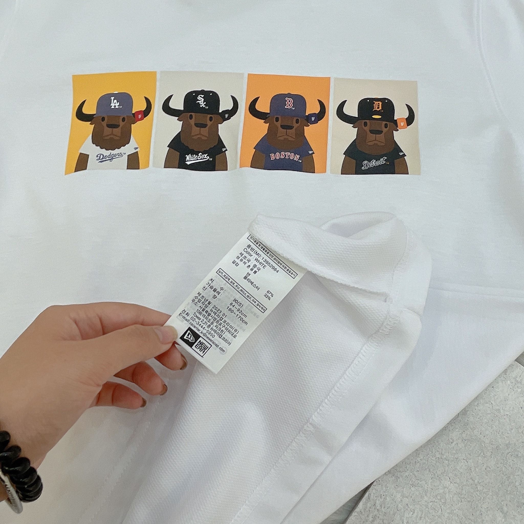 2094 - HÀNG CHÍNH HÃNG - ÁO THUN NEW ERA - FFALO - TRẮNG - BLACK SS24 - CODE: 13952984