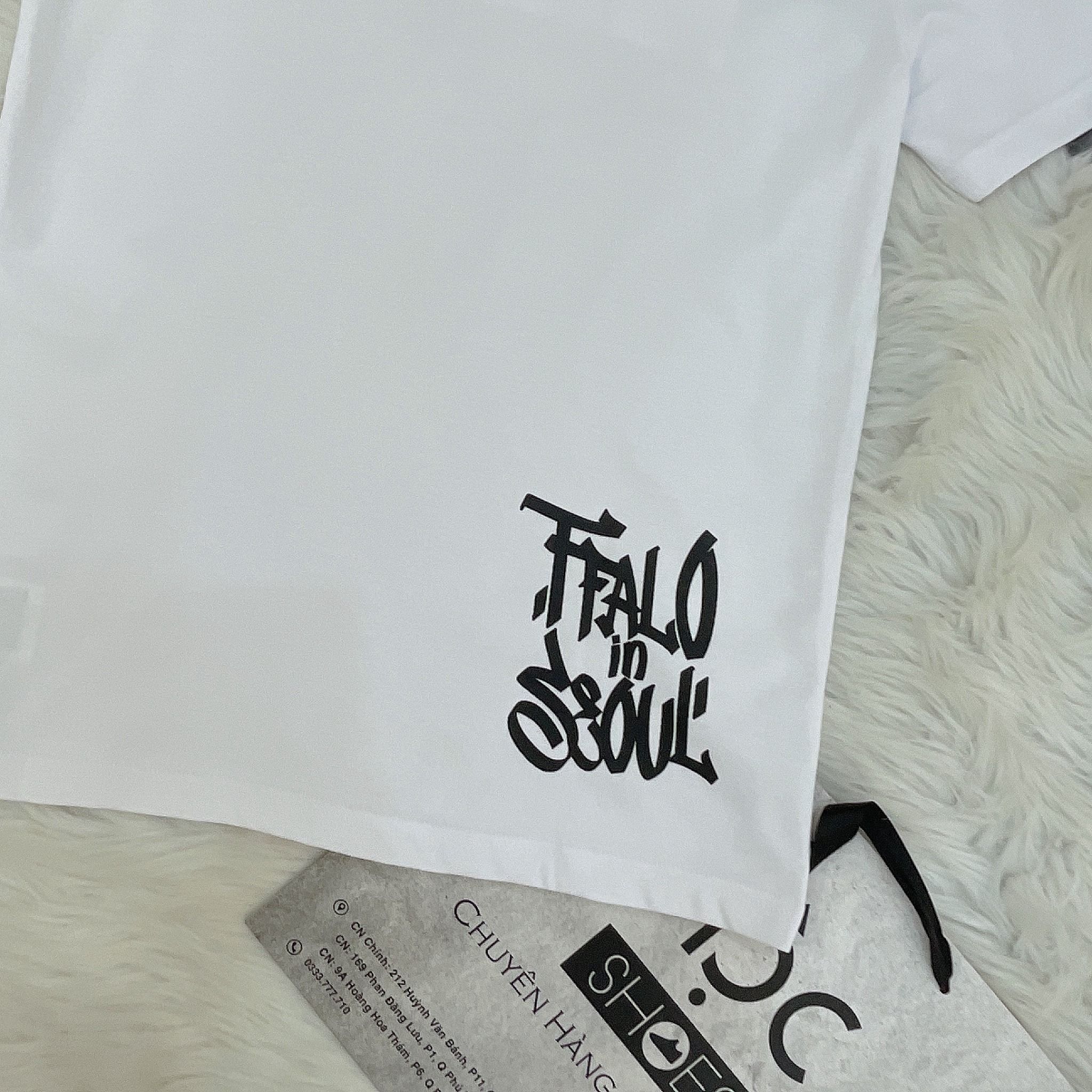 2094 - HÀNG CHÍNH HÃNG - ÁO THUN NEW ERA - FFALO - TRẮNG - BLACK SS24 - CODE: 13952984