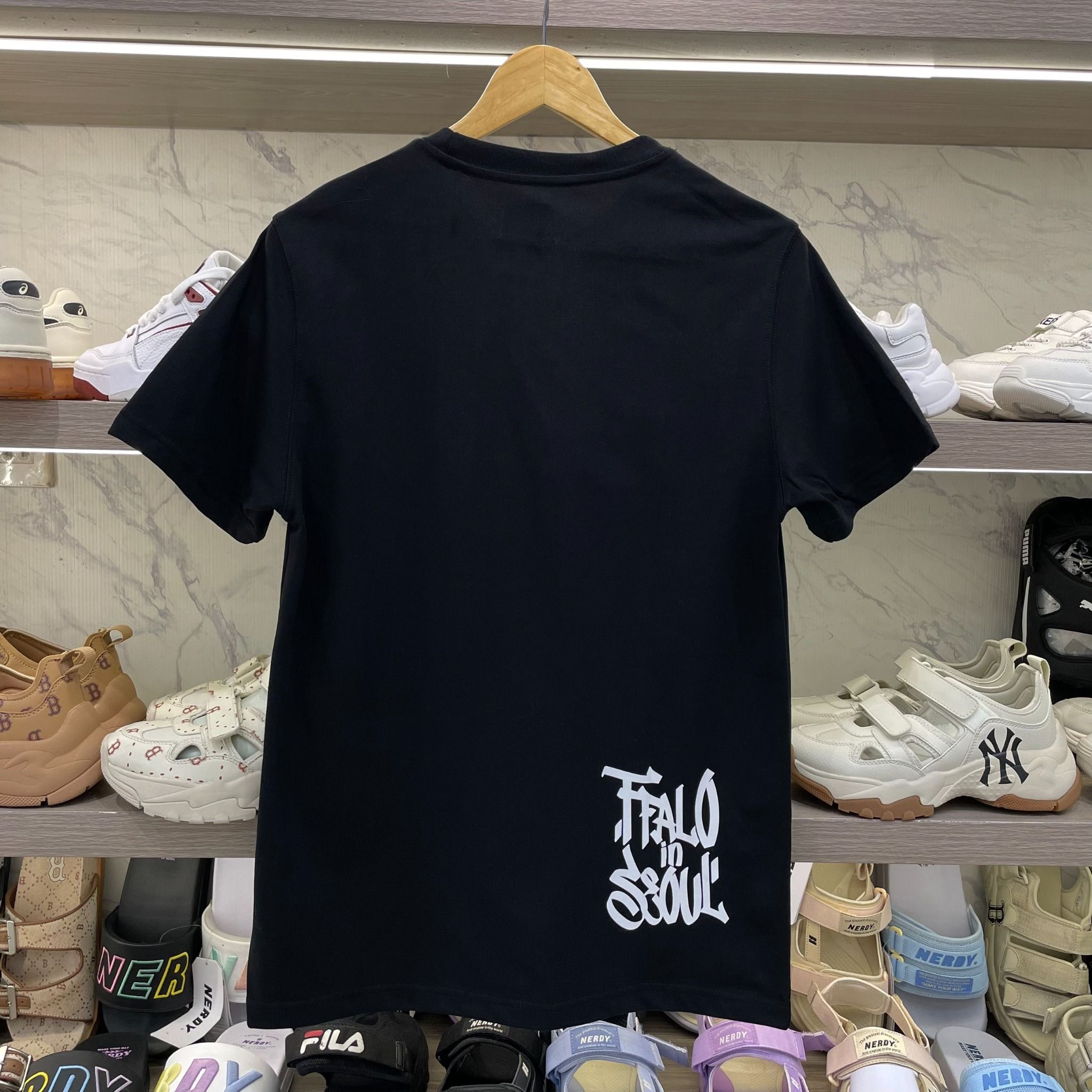 2093 - HÀNG CHÍNH HÃNG - ÁO THUN NEW ERA - FFALO - ĐEN - BLACK SS24 - CODE: 13952985