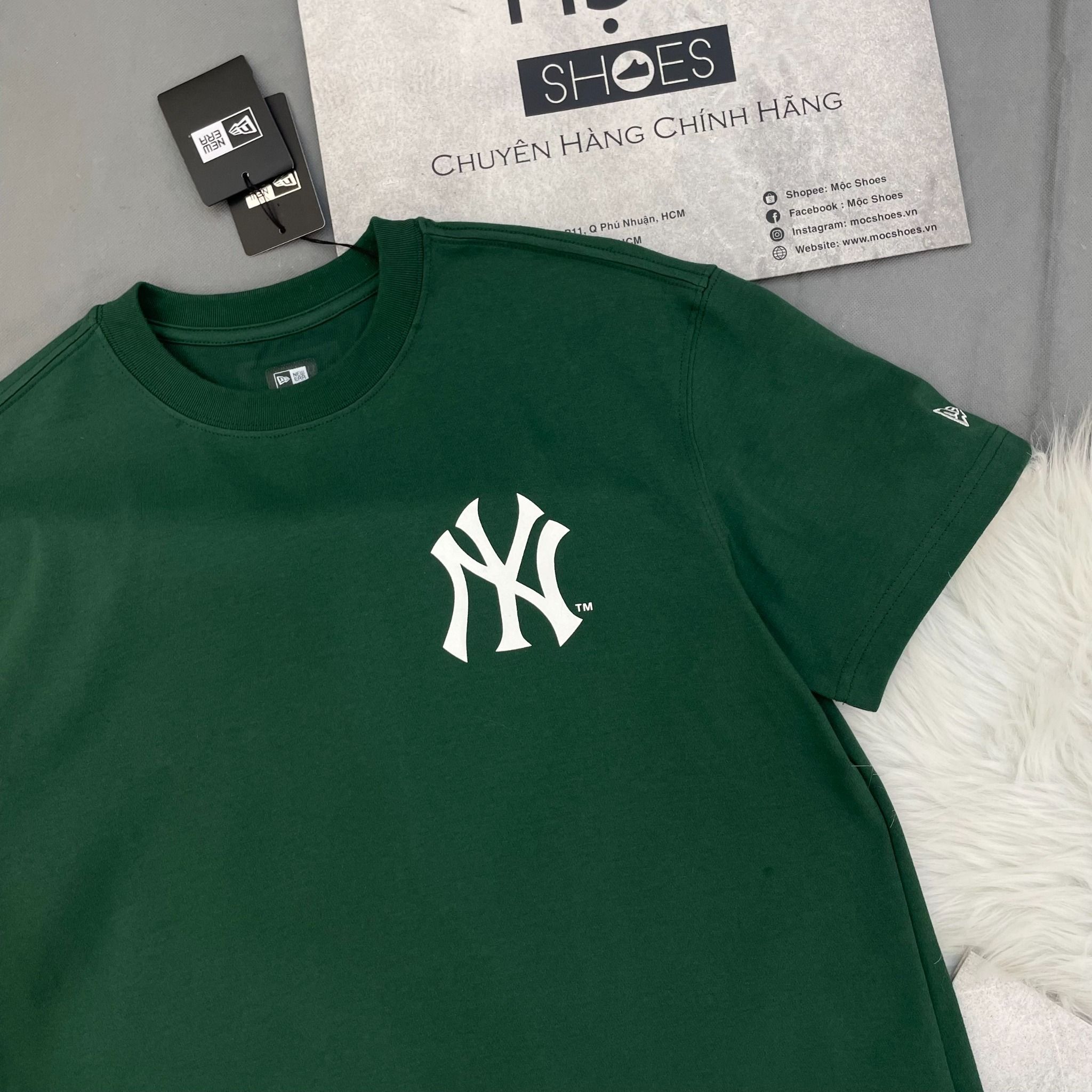 2099 - HÀNG CHÍNH HÃNG - ÁO THUN NEW ERA - NEW YORK YANKEES INDEPENDENCE DAY T-SHIRT DEEP TEAL - CỜ MỸ - GREEN - XANH SS24 - CODE: 14179162