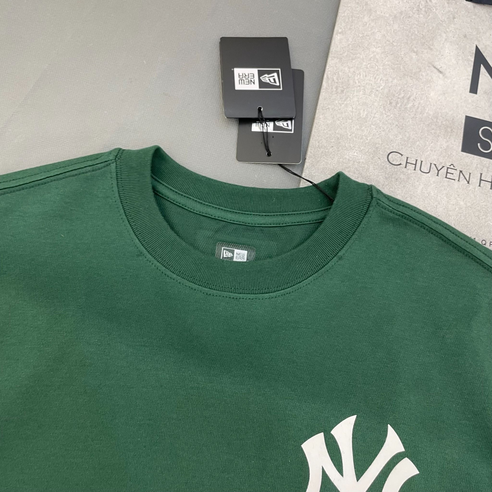 2099 - HÀNG CHÍNH HÃNG - ÁO THUN NEW ERA - NEW YORK YANKEES INDEPENDENCE DAY T-SHIRT DEEP TEAL - CỜ MỸ - GREEN - XANH SS24 - CODE: 14179162